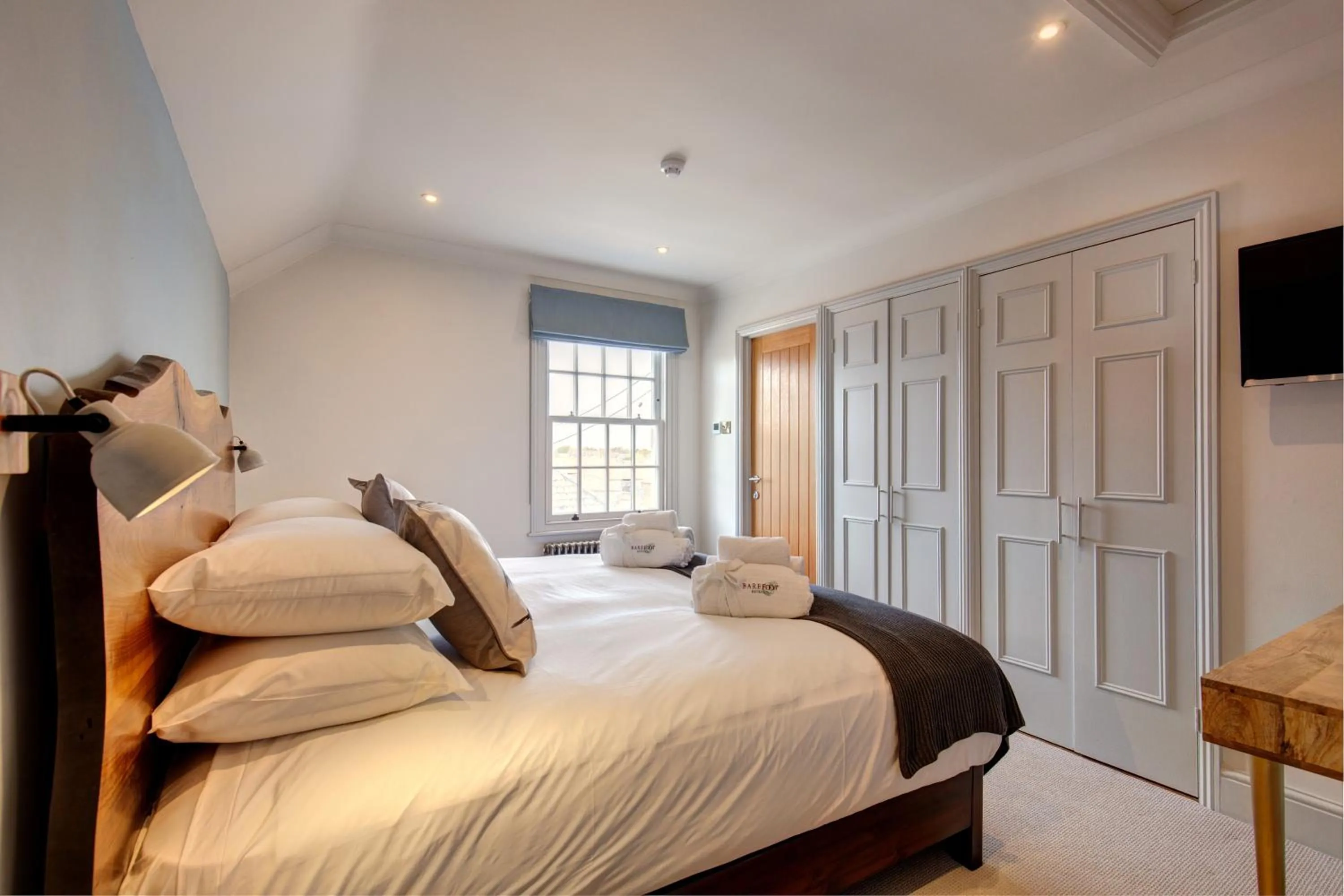 Bedroom, Bed in The Railway Hotel by Barefoot Retreats