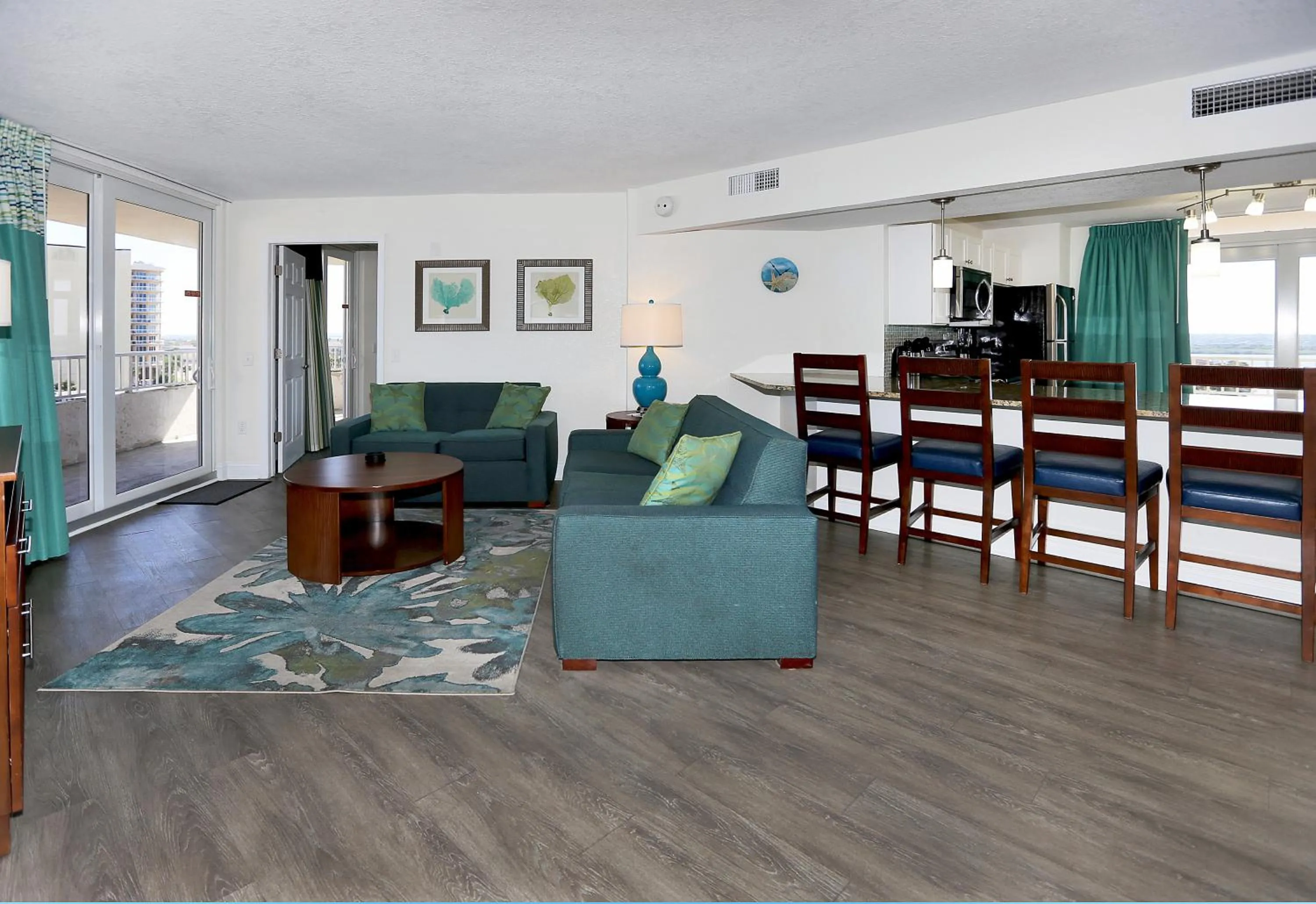 Living room in Atlantic Terrace