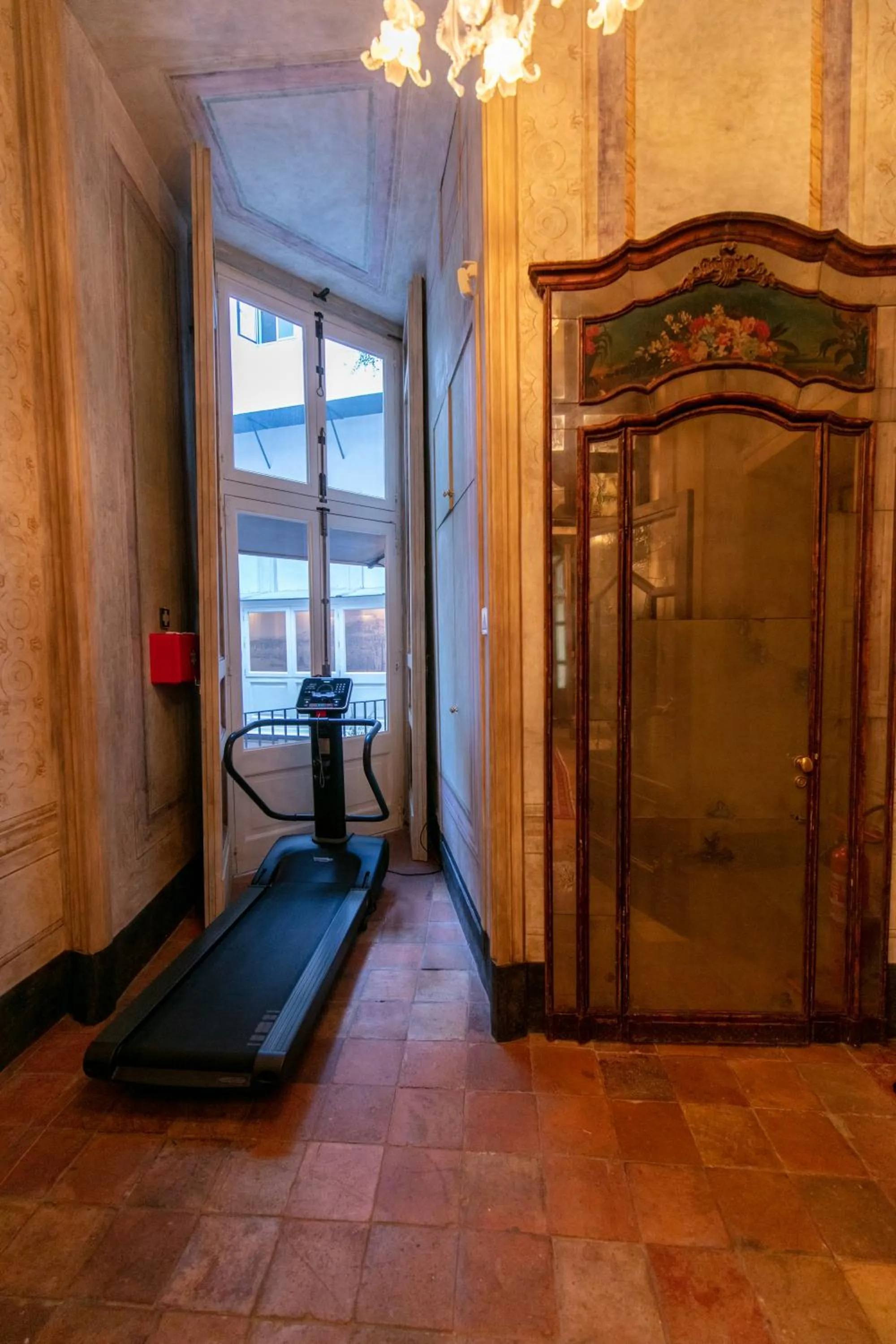 Decorative detail in Palazzo Doria Napoli