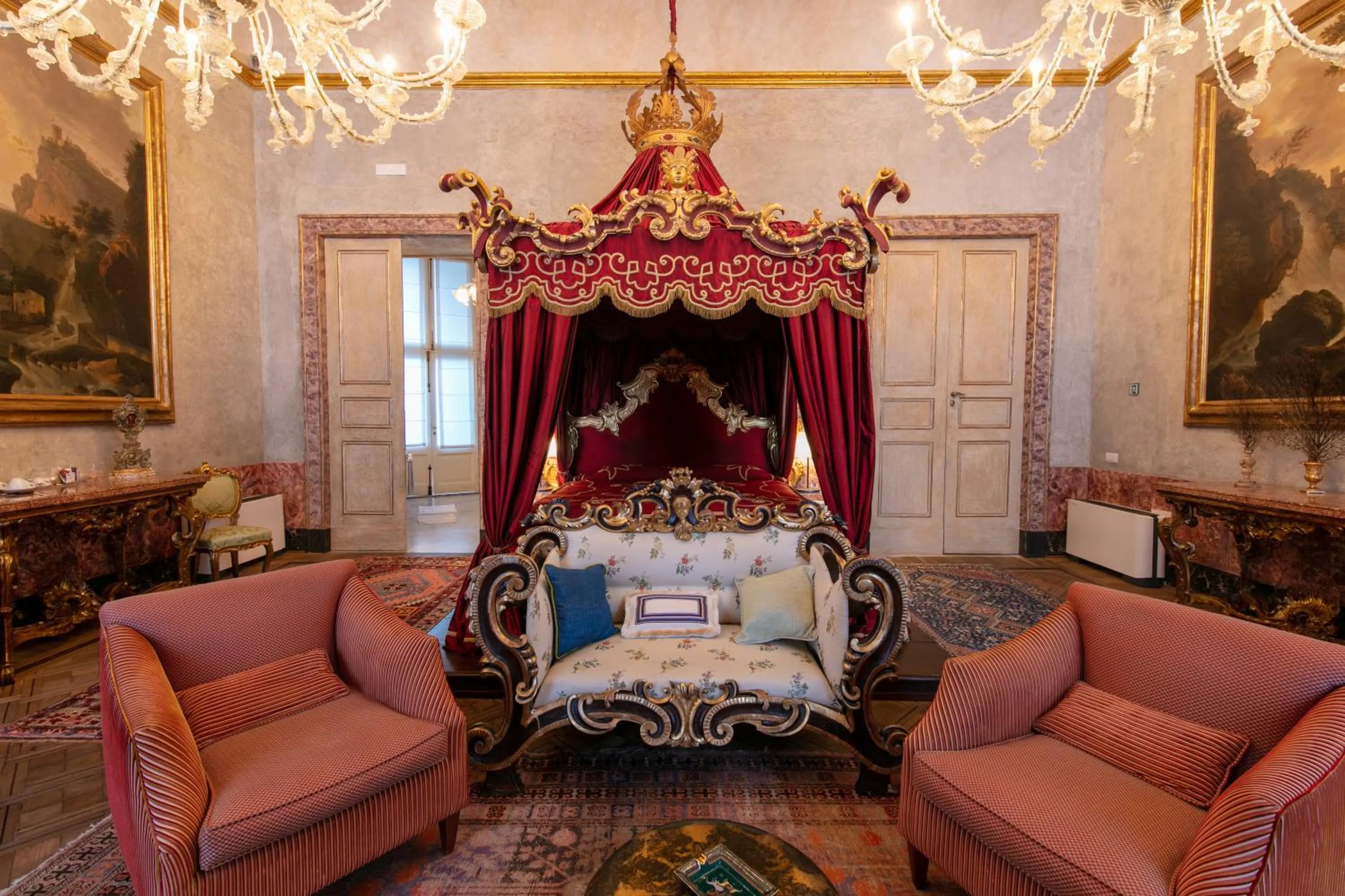 Bed in Palazzo Doria Napoli