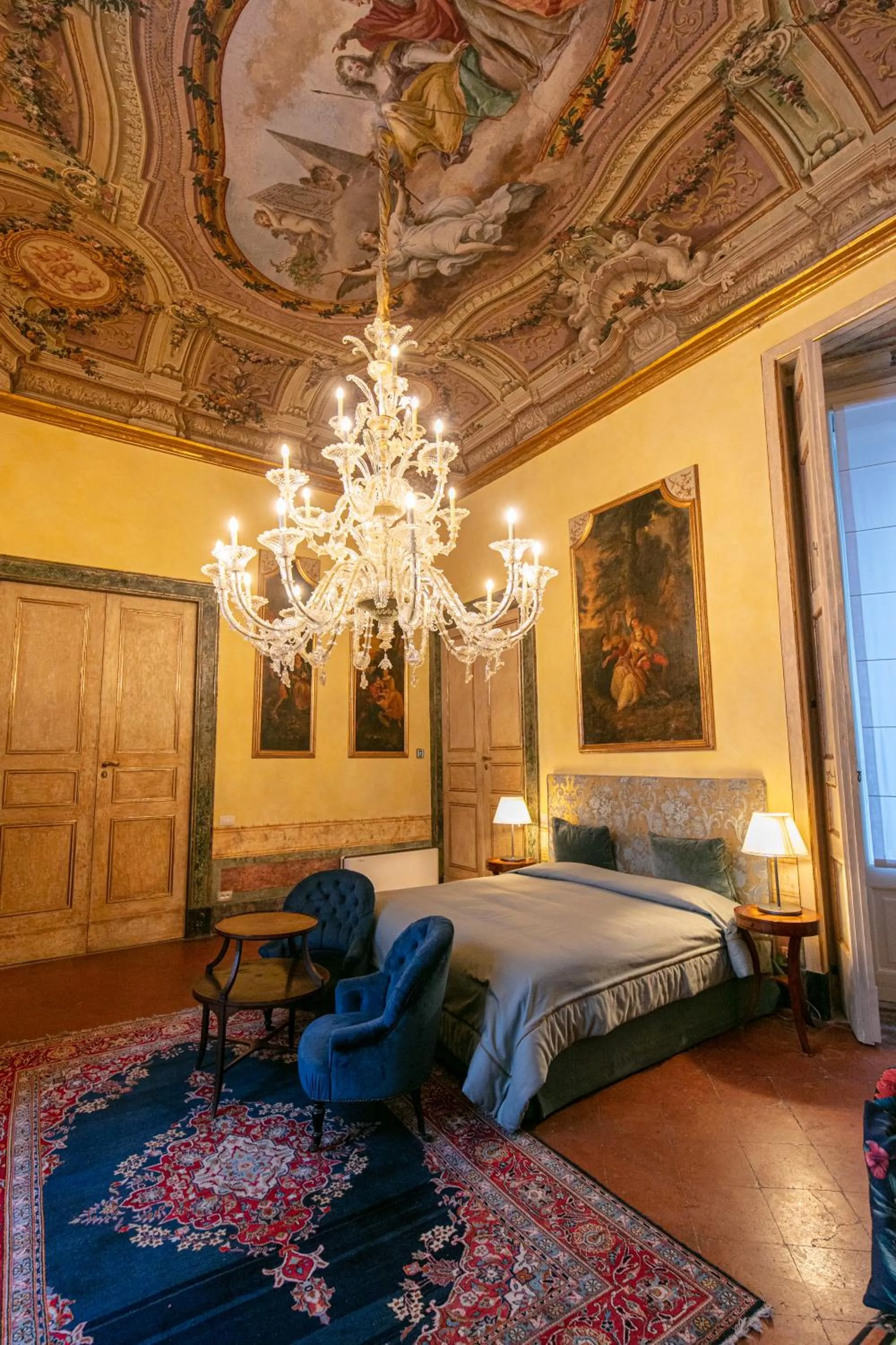 Bed in Palazzo Doria Napoli