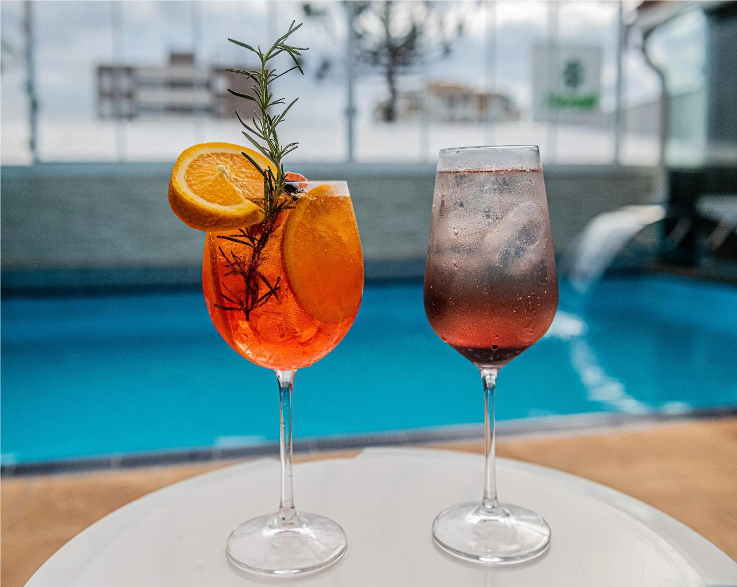 Swimming pool in FIKA Residence