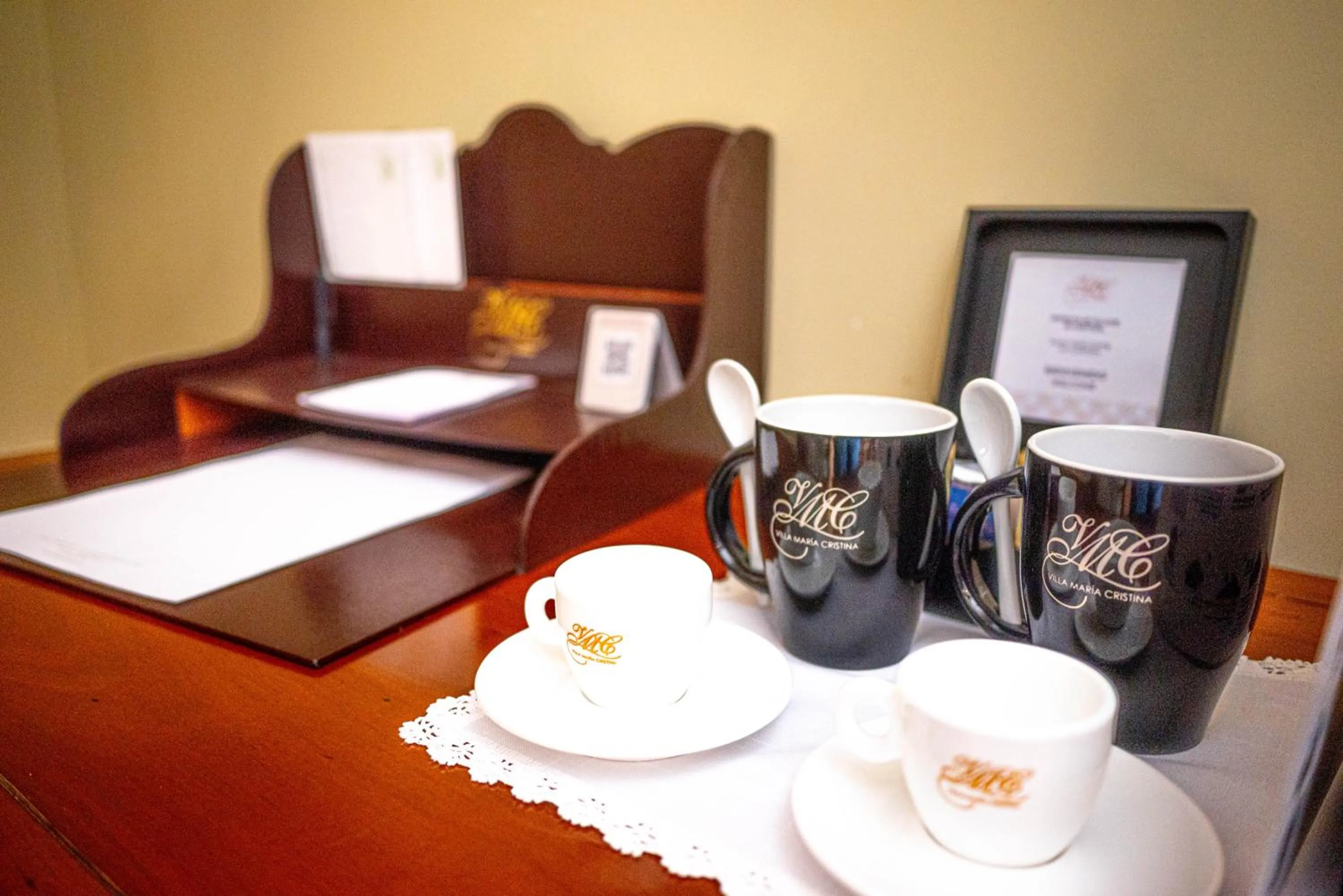 Coffee/tea facilities in Villa Maria Cristina Hotel