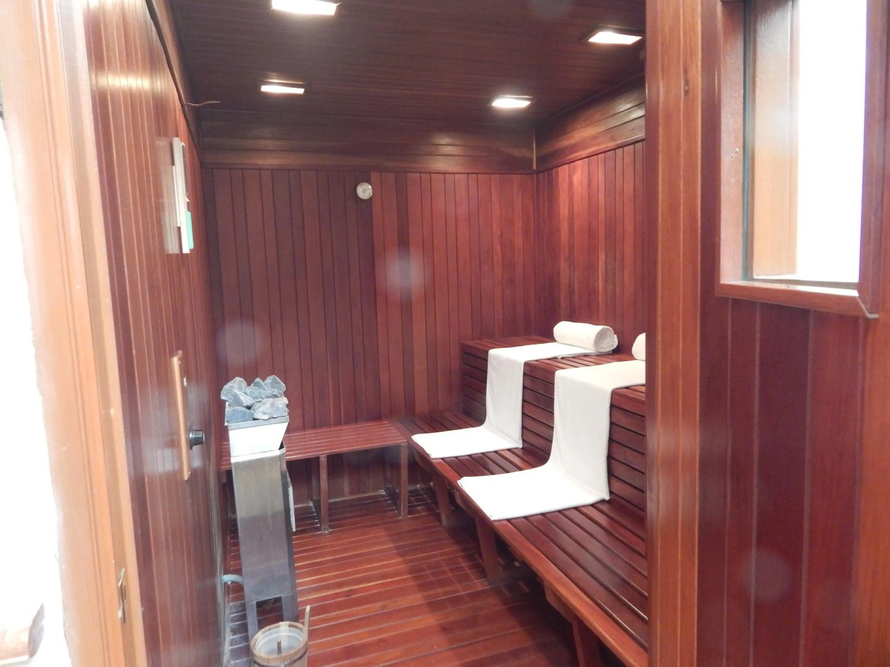 Sauna in Villa Maria Cristina Hotel