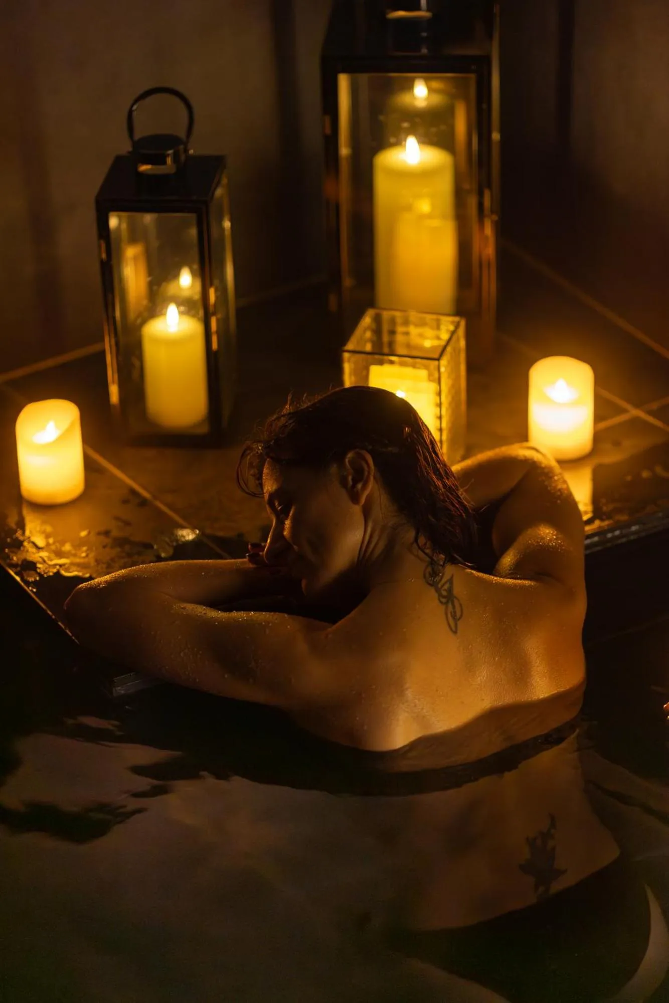 Spa and wellness centre/facilities in Hôtel & SPA Le Chêne Vert