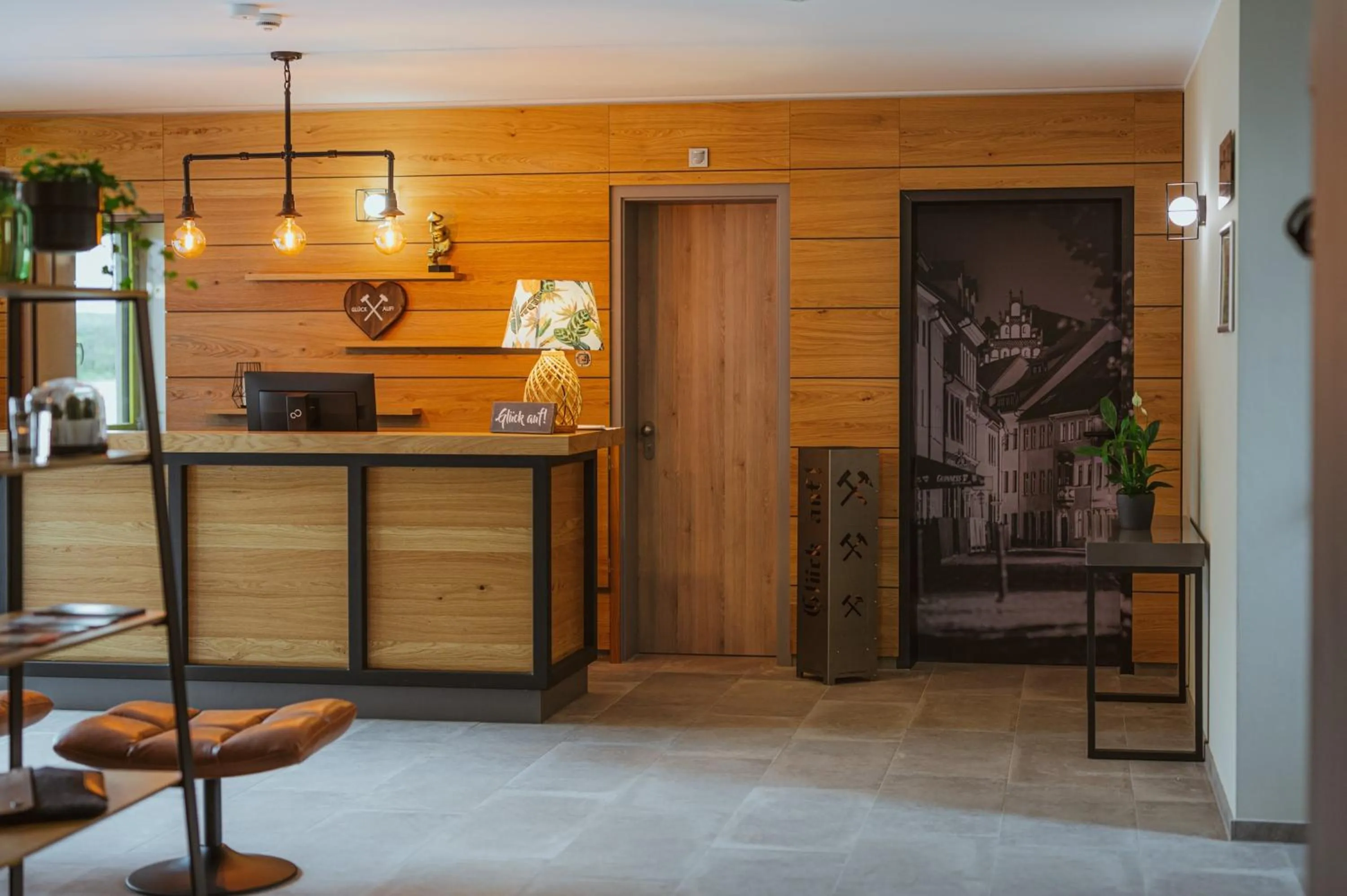 Lobby or reception in ELLY Hostel