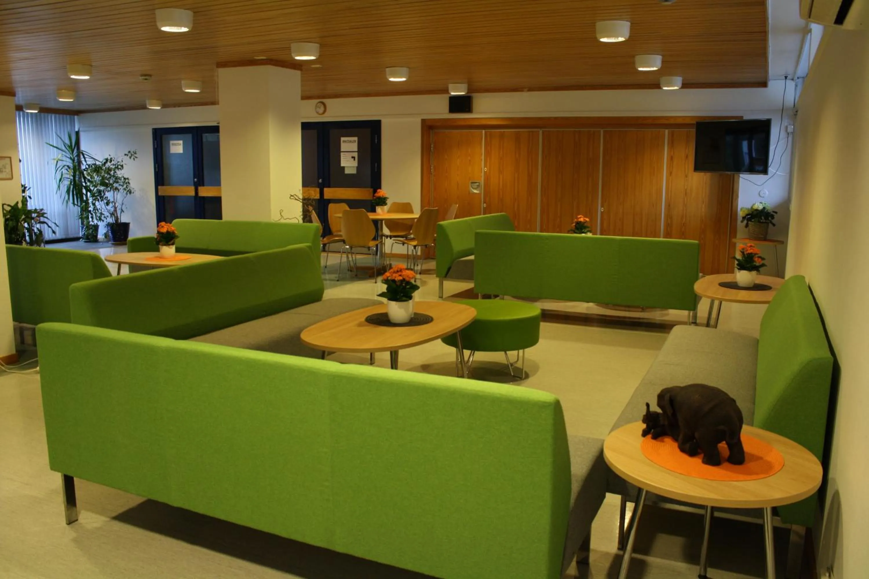 Lobby or reception in BORG Sommerhotell