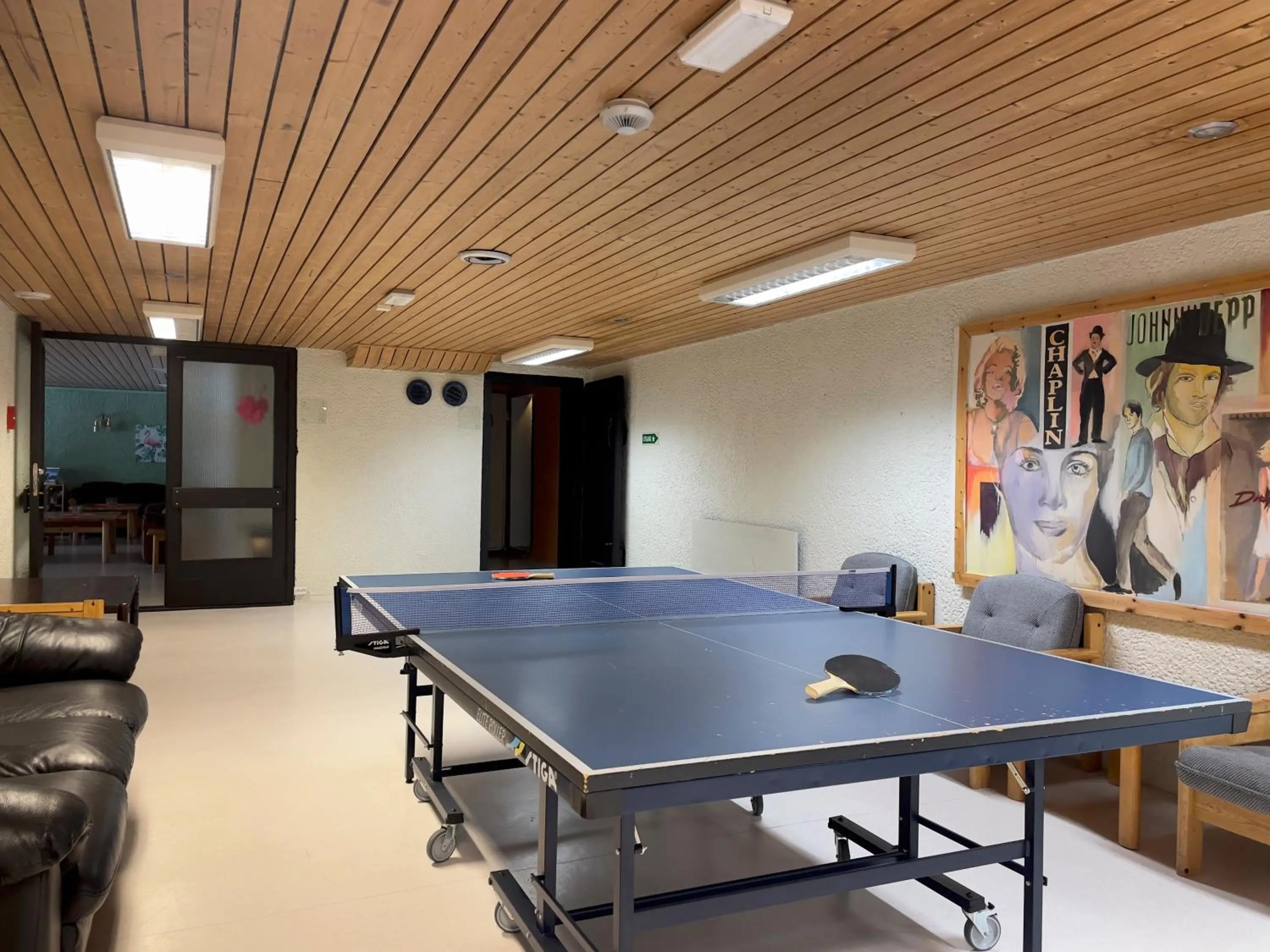 Game Room in BORG Sommerhotell