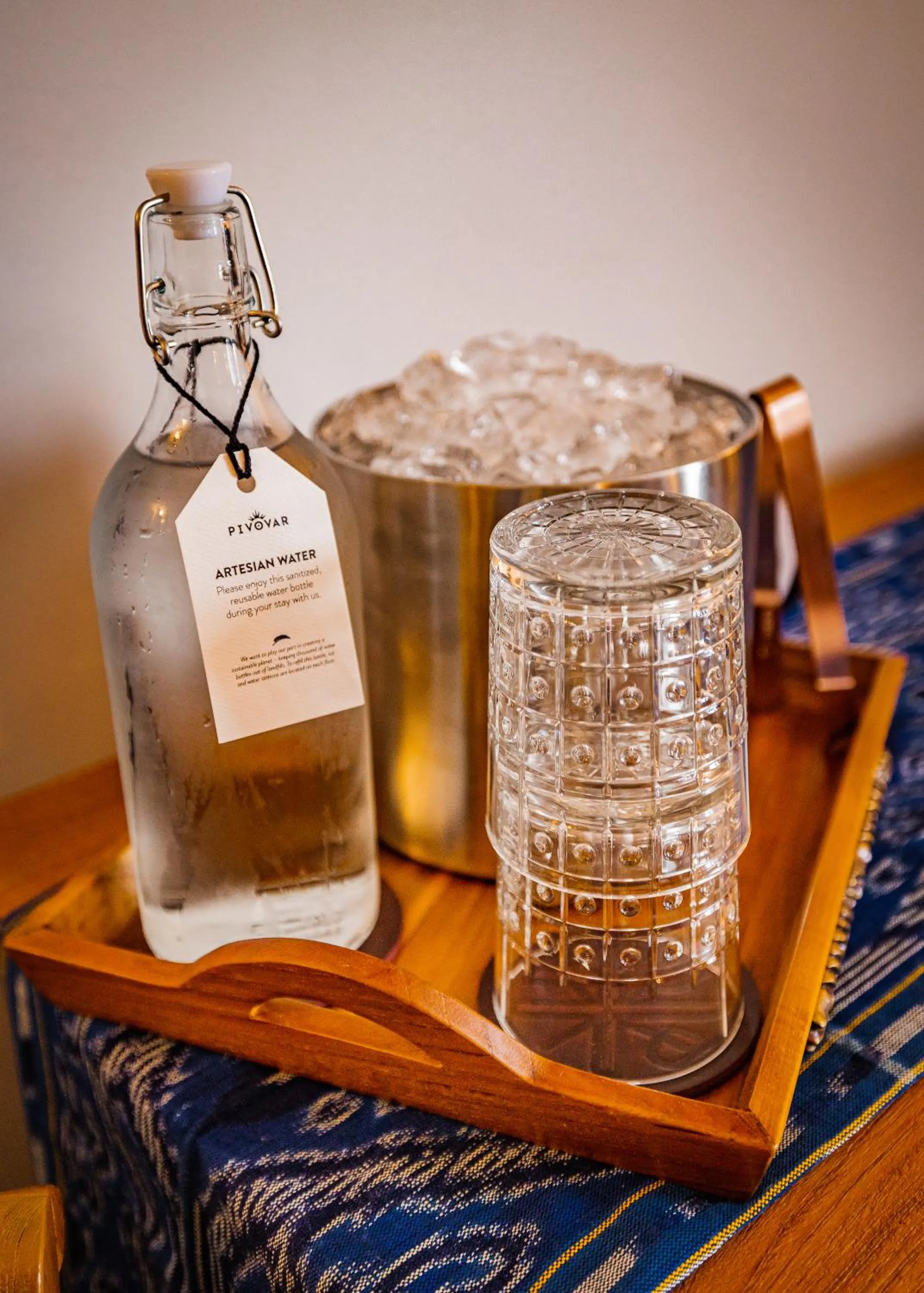 Drinks in Pivovar Hotel