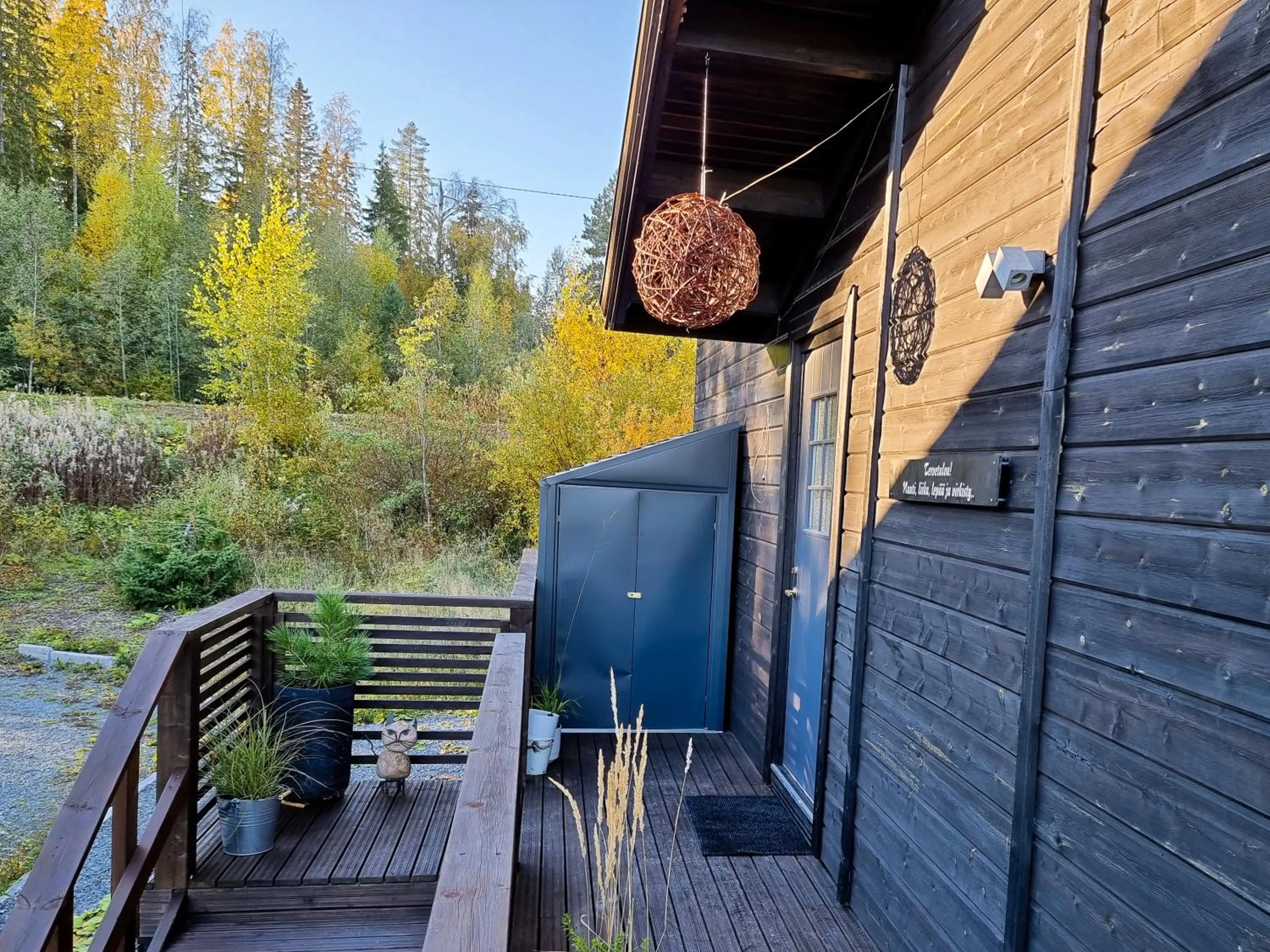 Facade/entrance in Villa Halla - 8 henkilölle, HimosYkkösen alue, 76m²+36m²