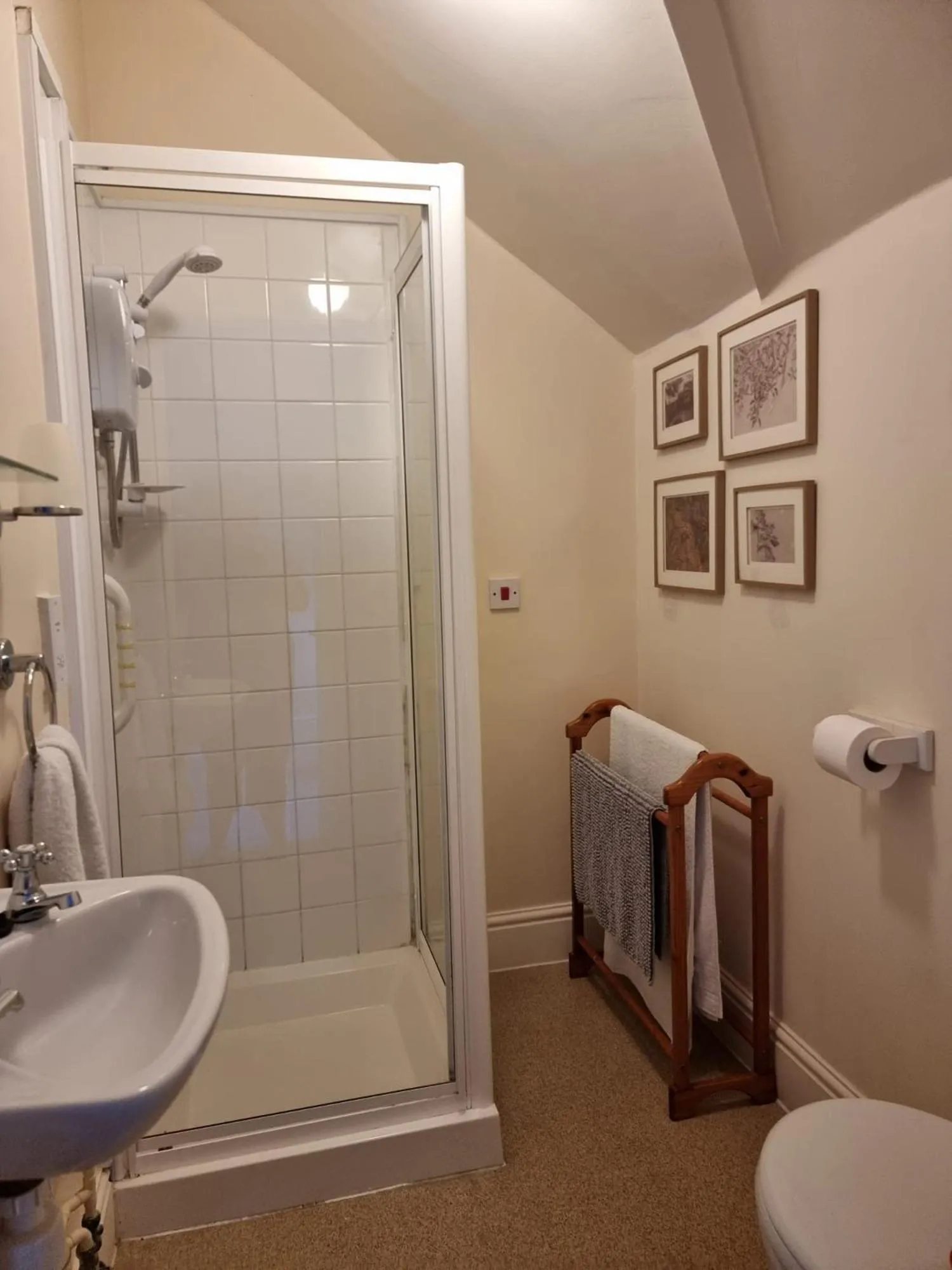 Shower in The Three Horseshoes East Worldham