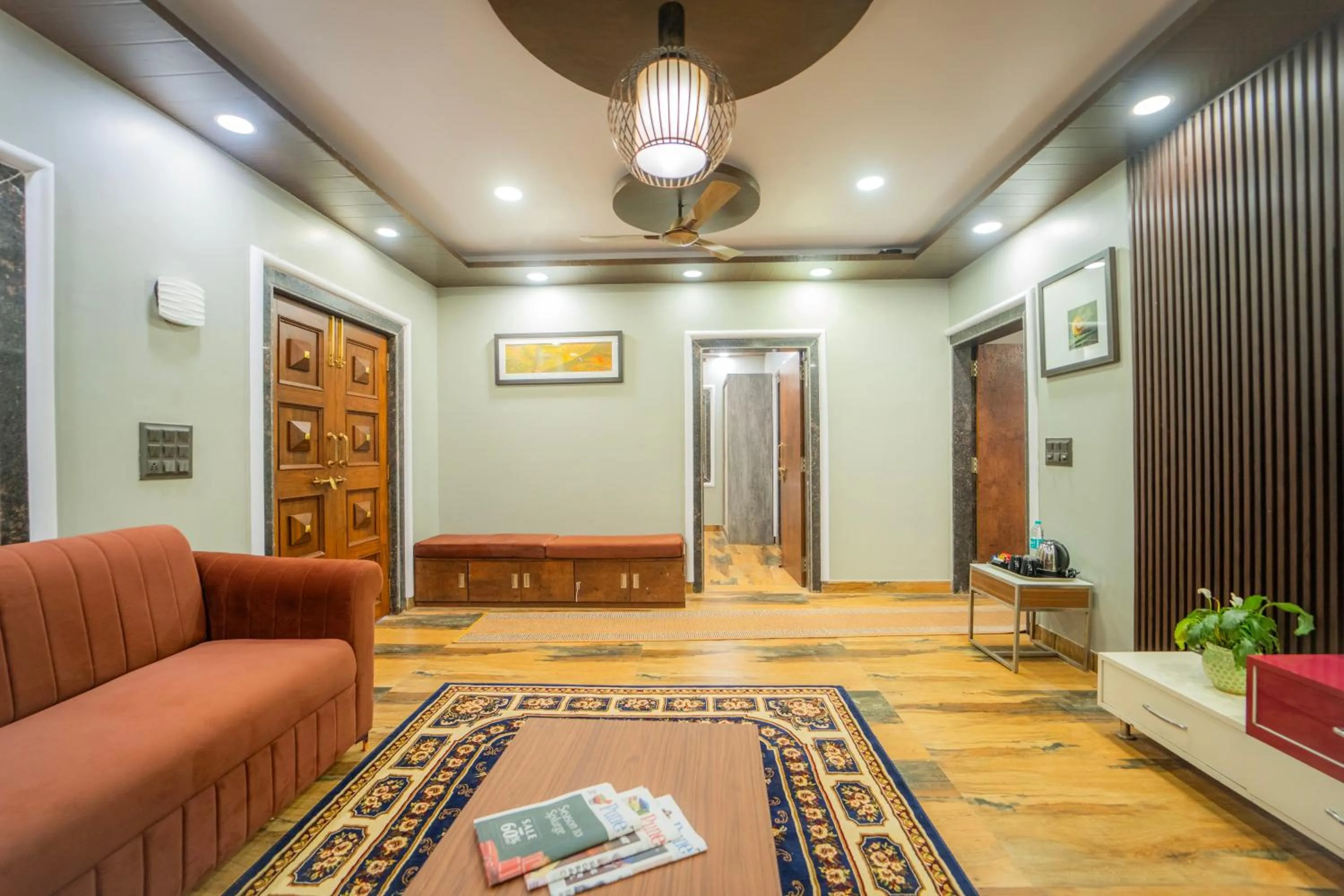Living room in Bagicha villa and cottage