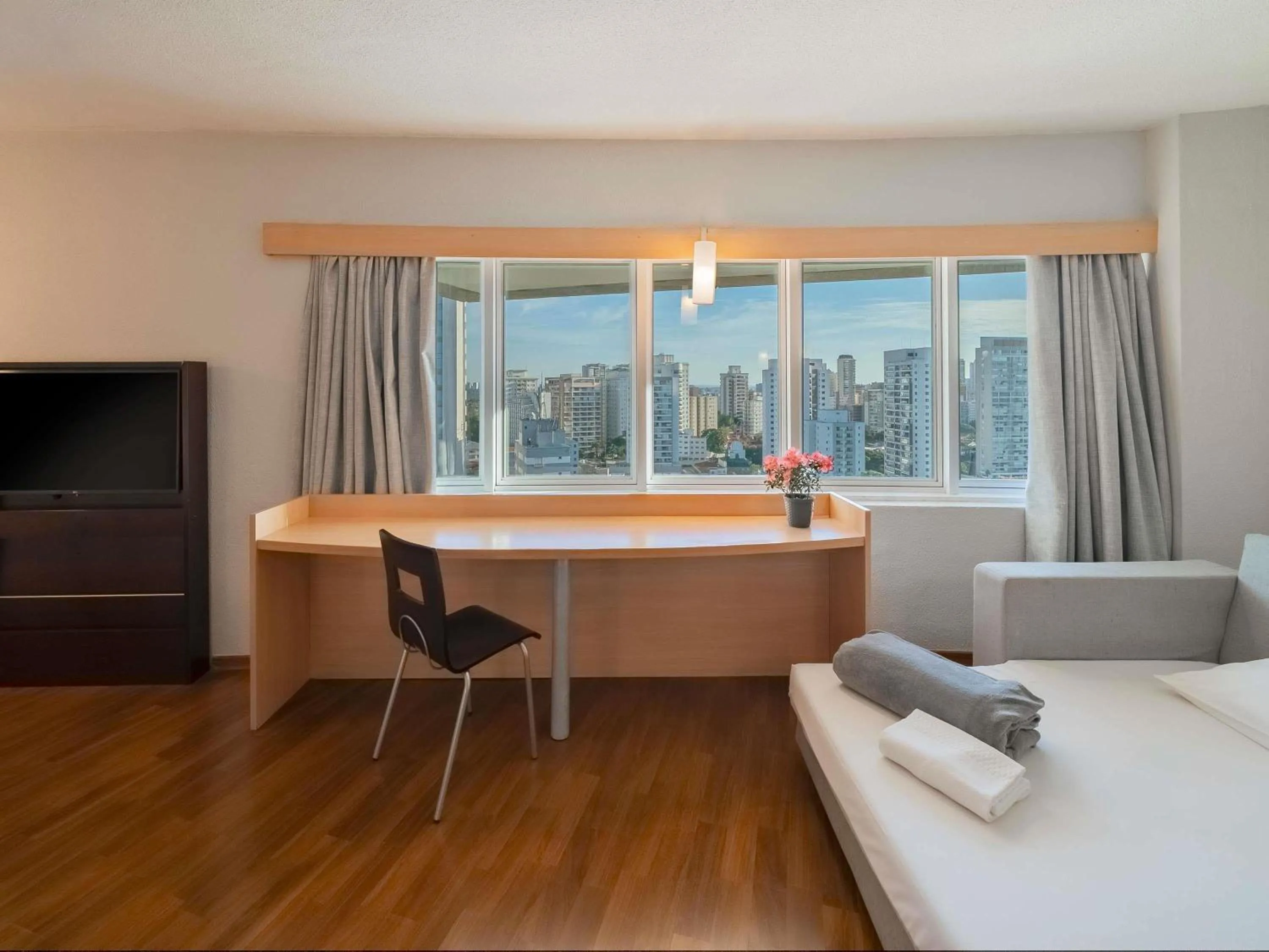 Bedroom, Bed in ibis Sao Paulo Congonhas