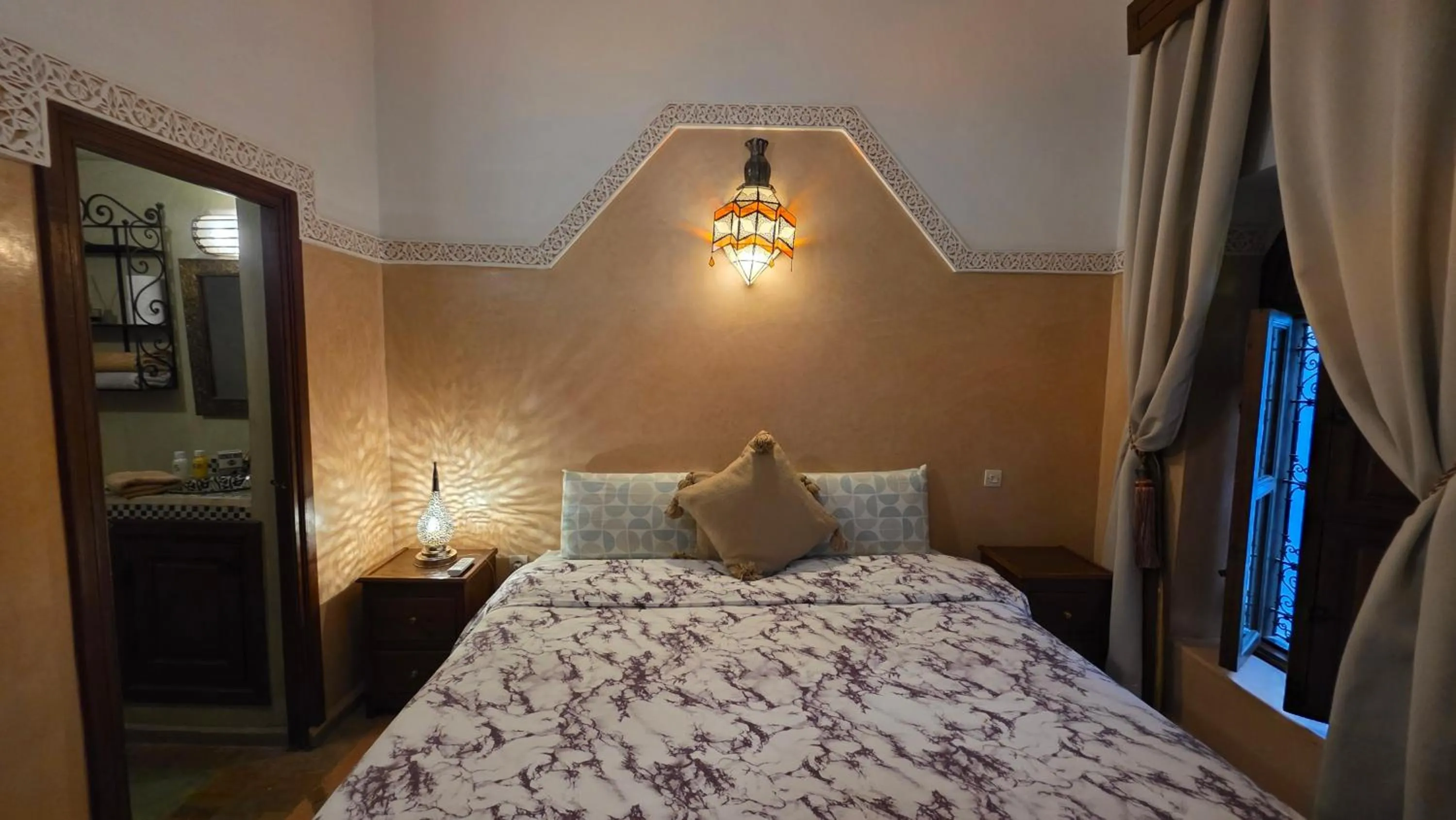 Bedroom, Bed in Riad Souad Marrakech