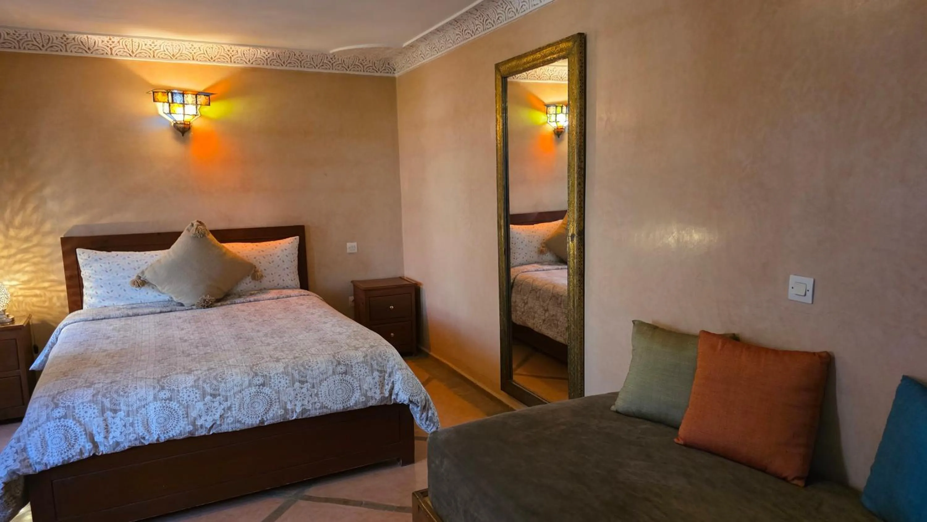 Bedroom, Bed in Riad Souad Marrakech