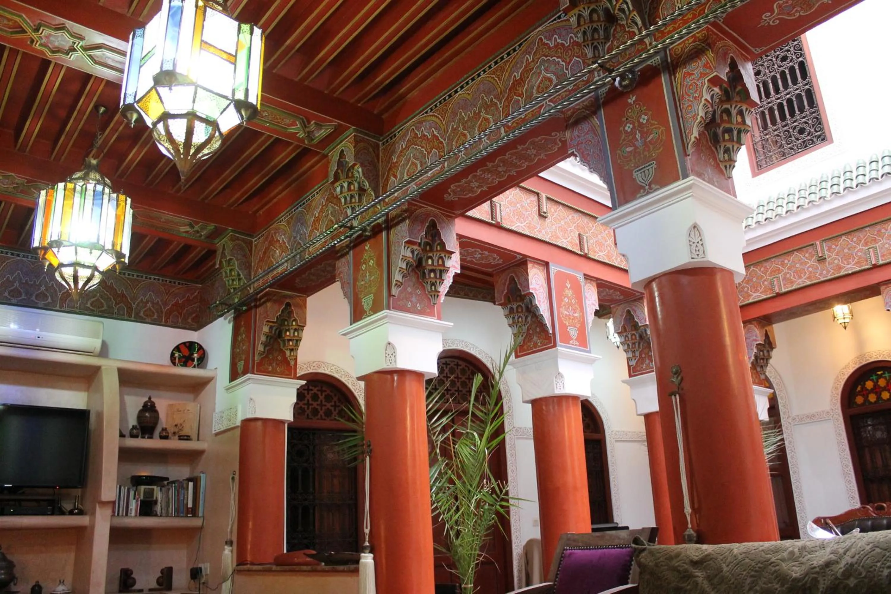 Area and facilities in Riad Souad Marrakech