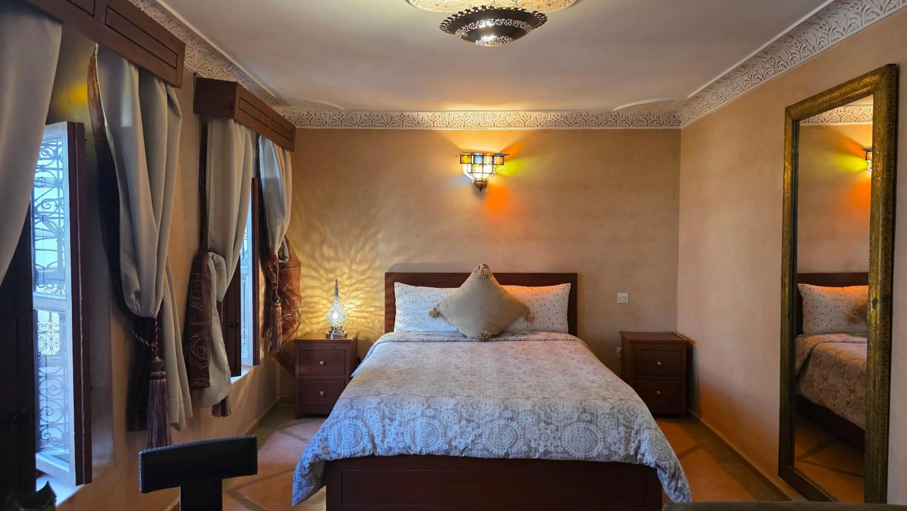 Bedroom, Bed in Riad Souad Marrakech