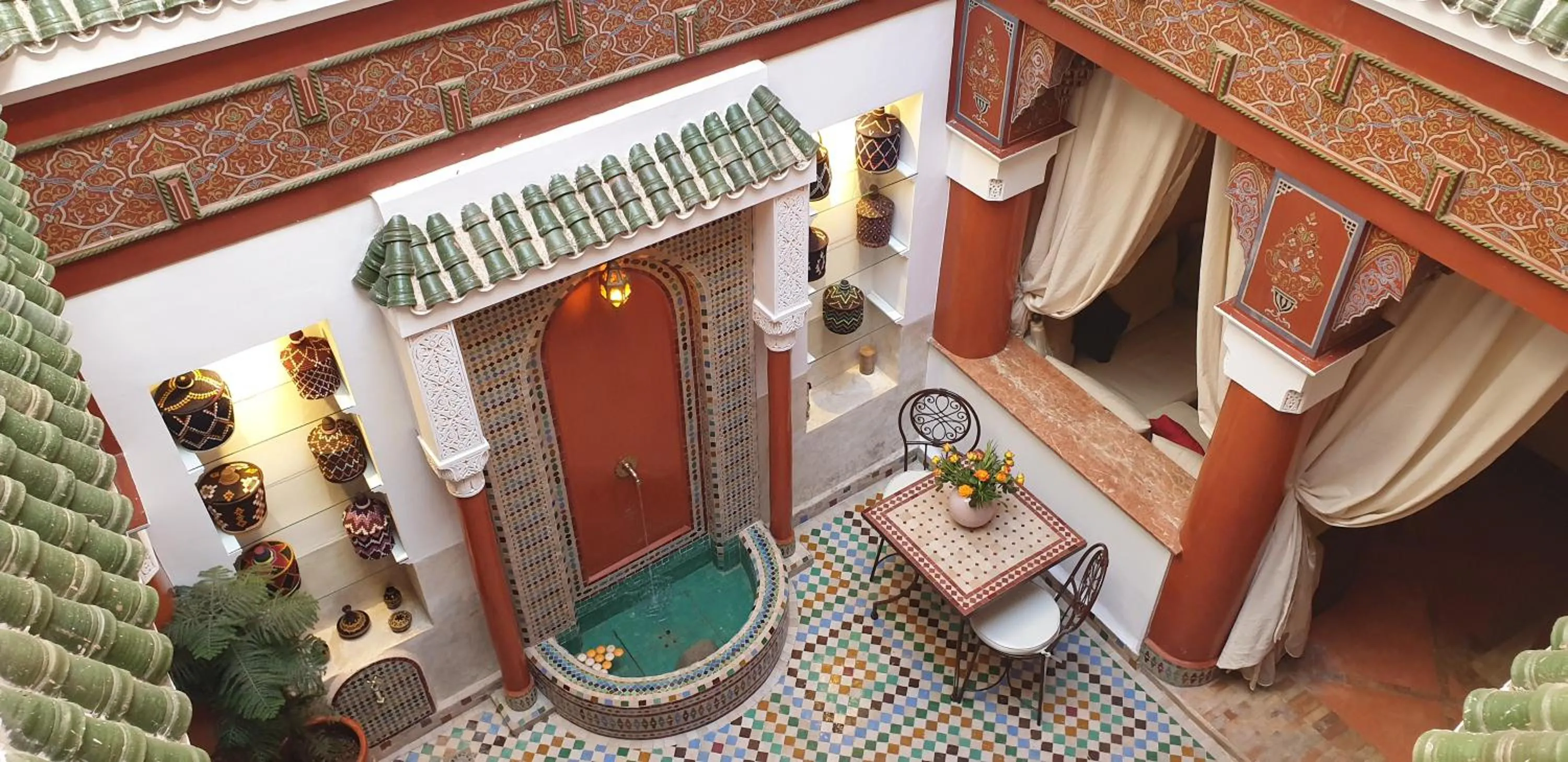 Patio in Riad Souad Marrakech