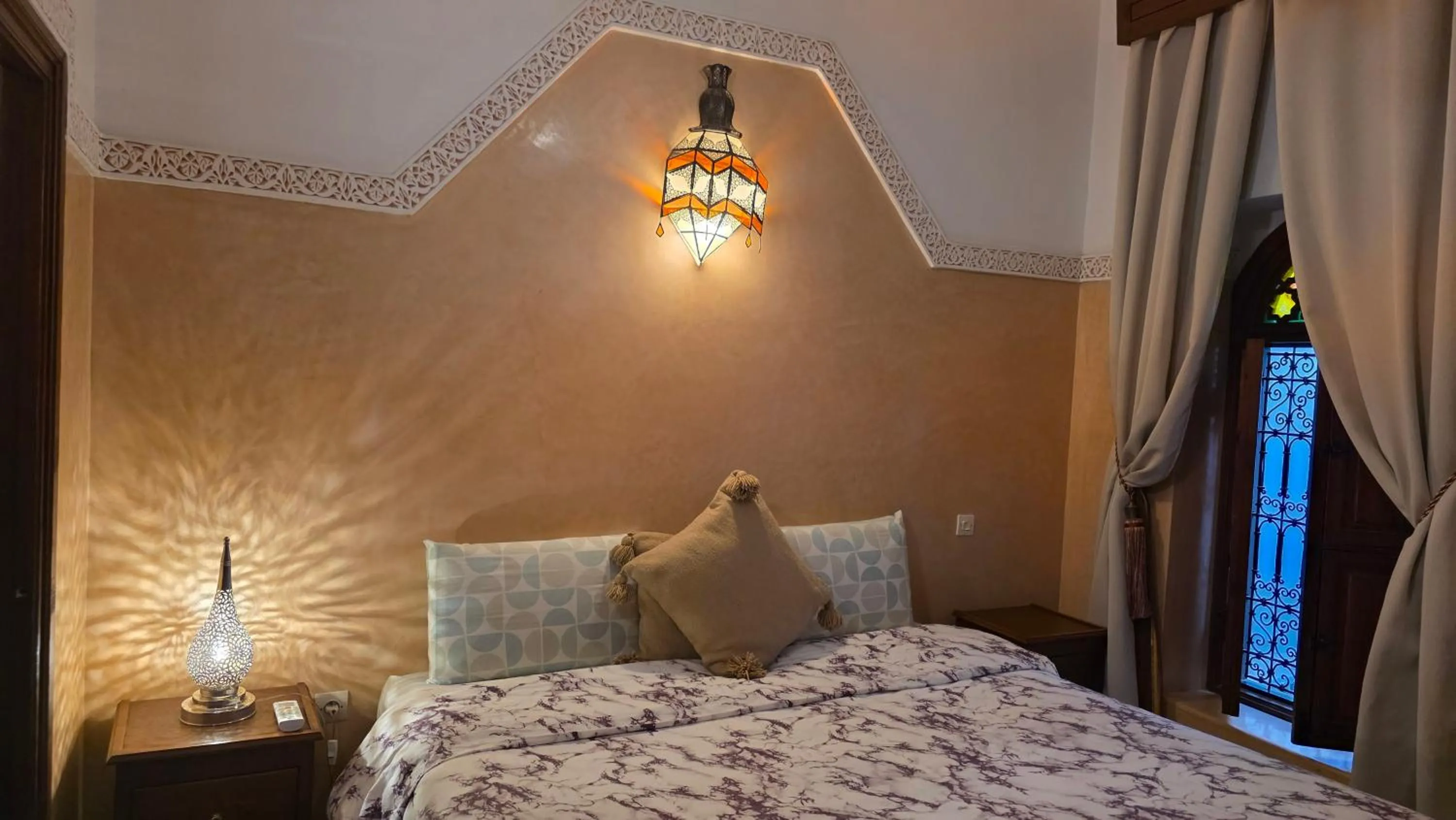 Photo of the whole room, Bed in Riad Souad Marrakech