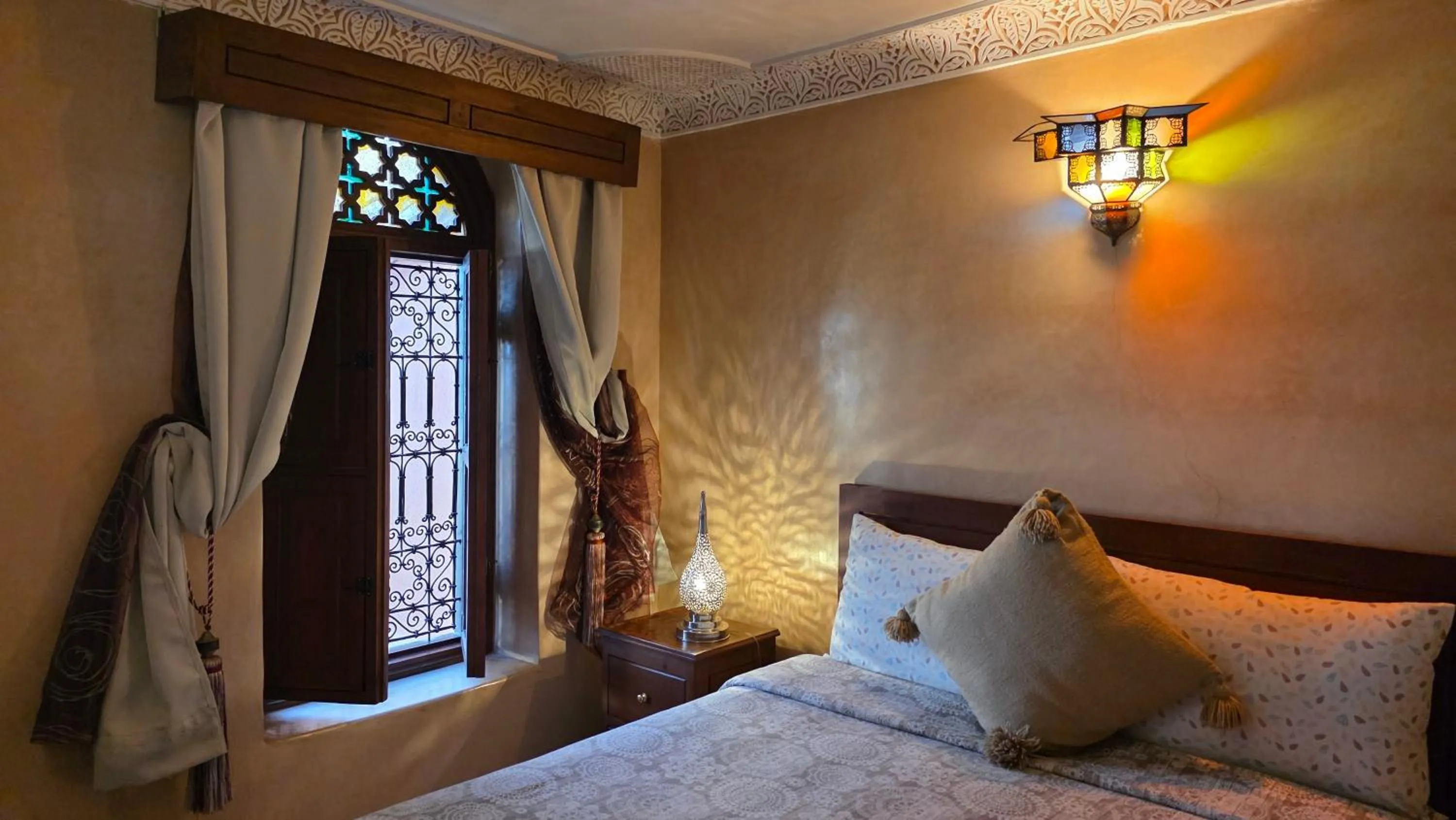 Bedroom, Bed in Riad Souad Marrakech