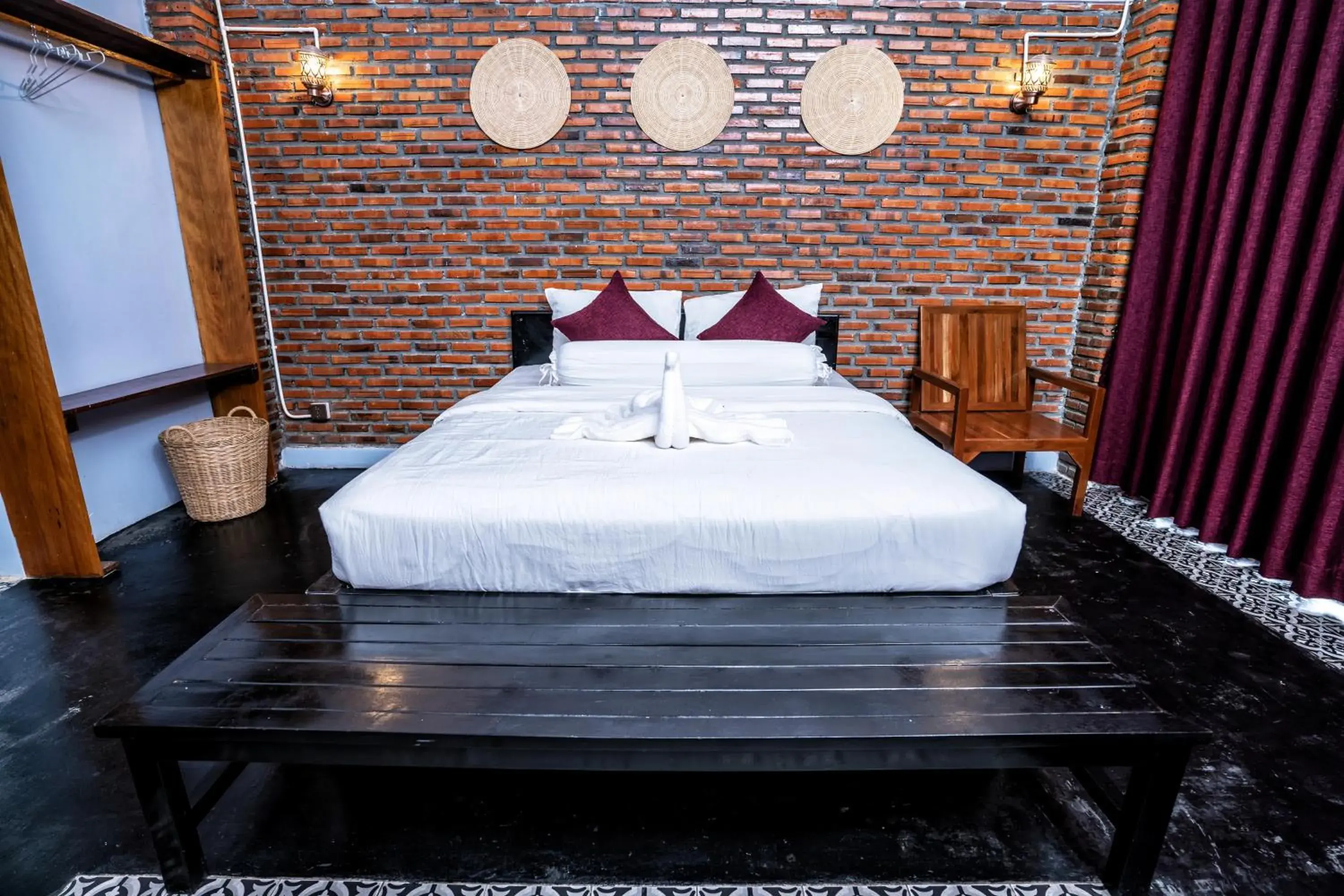Double Room with Lake View in Bat Rice Resort Double Room with Lake View in Bat Rice Resort
