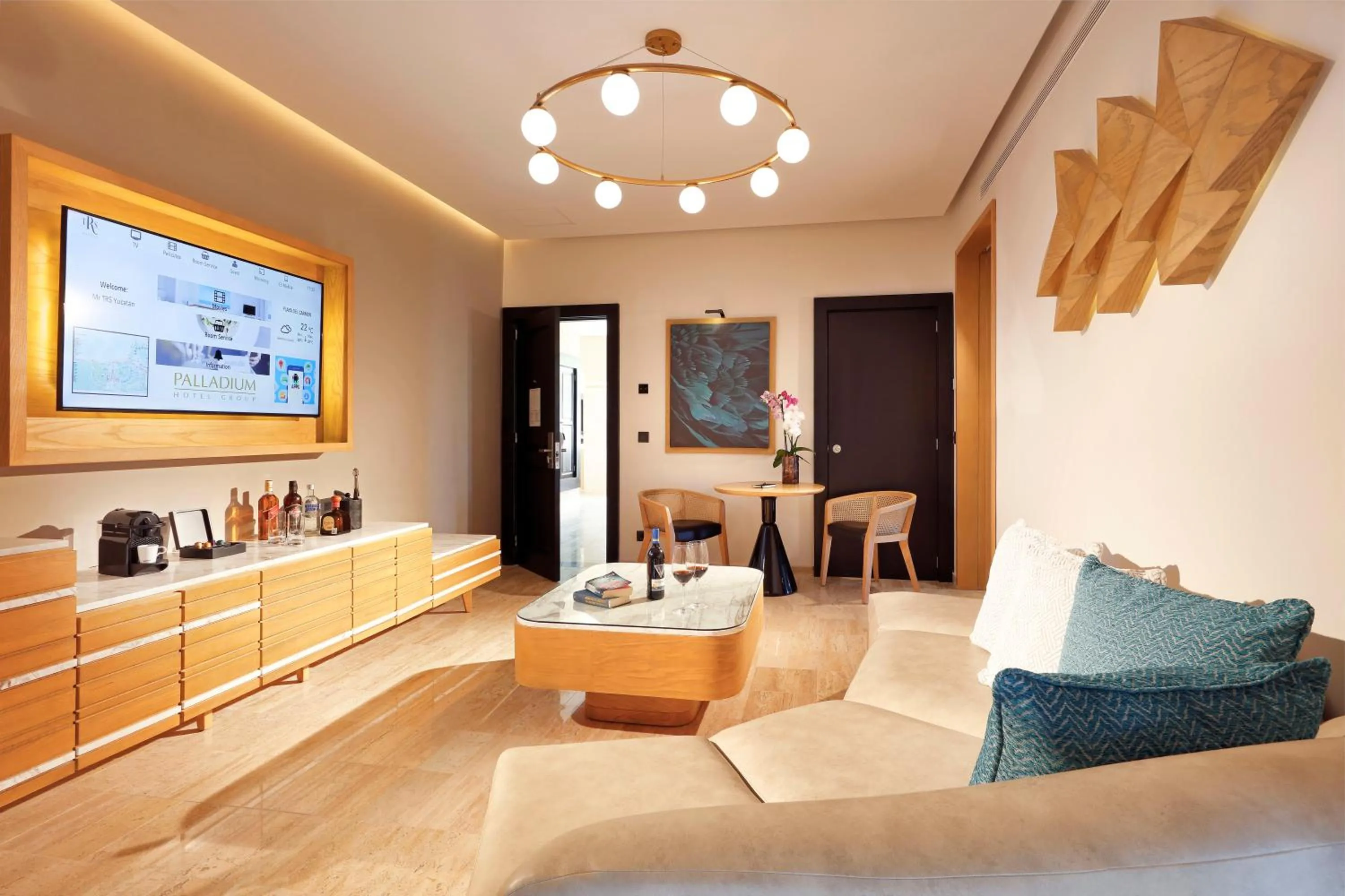 Living room in TRS Yucatan Hotel - Adults Only