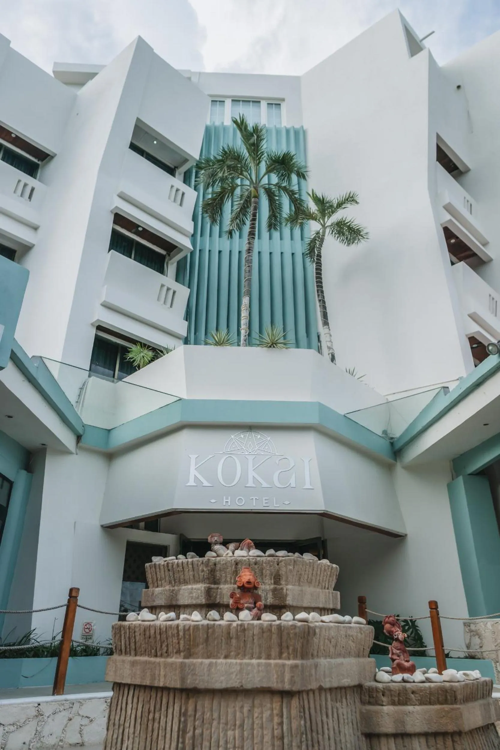 Facade/entrance in Hotel Plaza Kokai Cancún