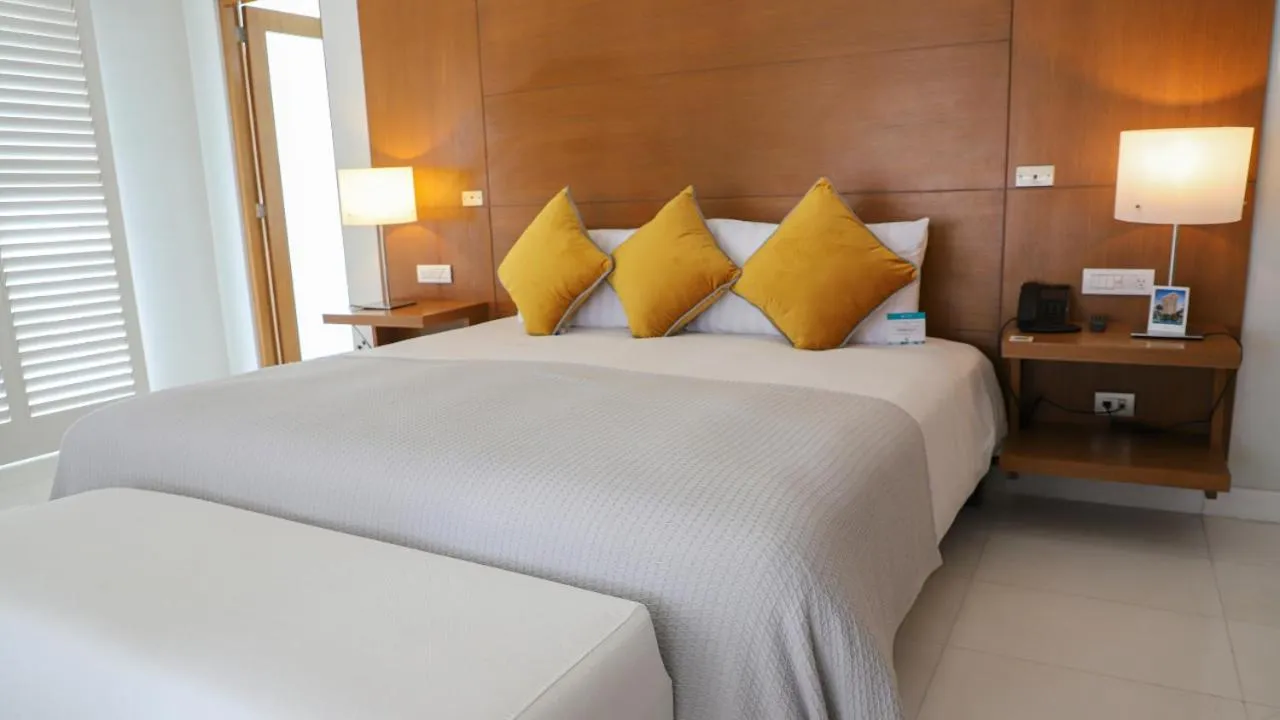 Bed in Palacio Mundo Imperial Riviera Diamante Acapulco