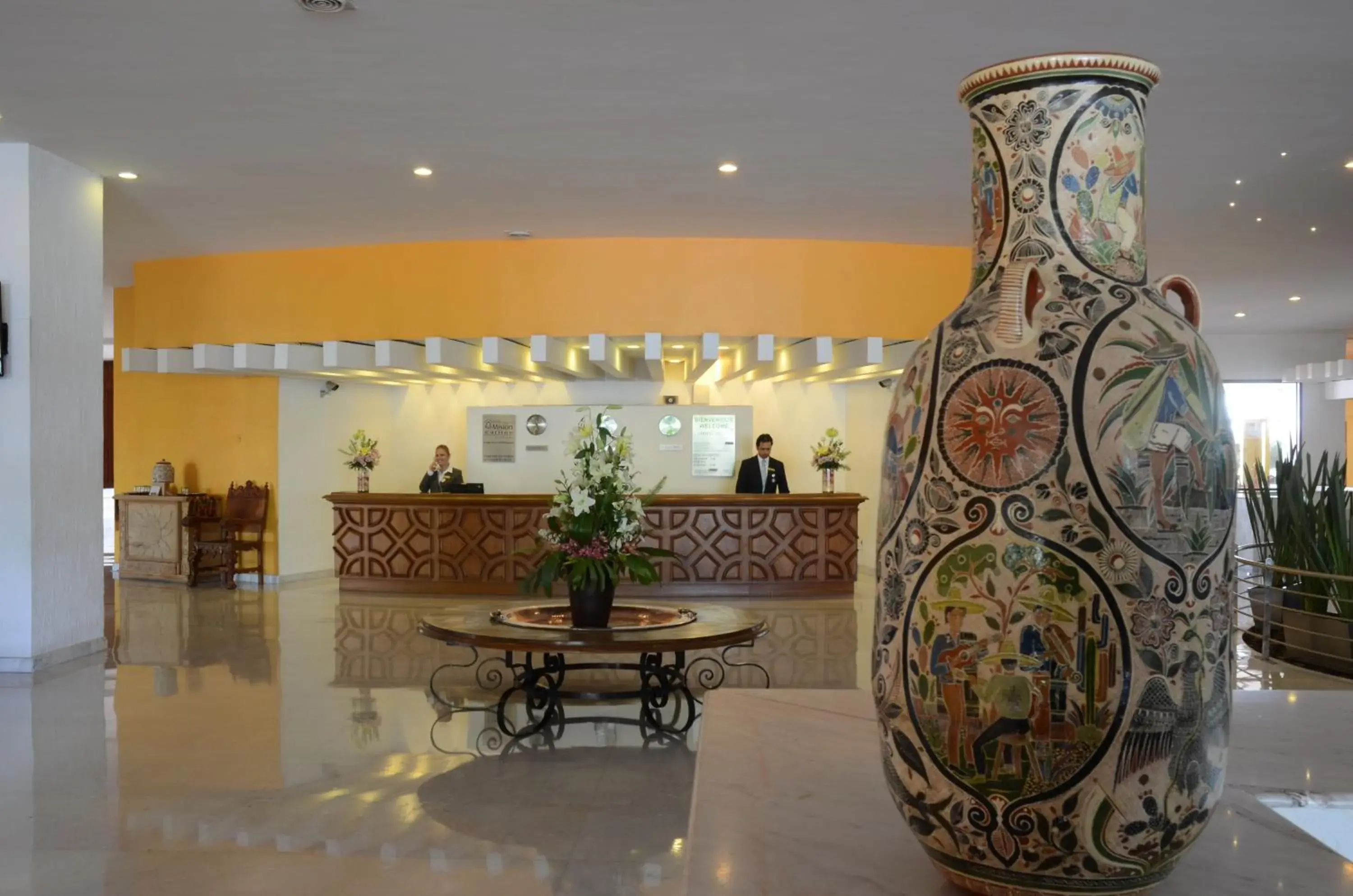 Lobby or reception in Mision Guadalajara