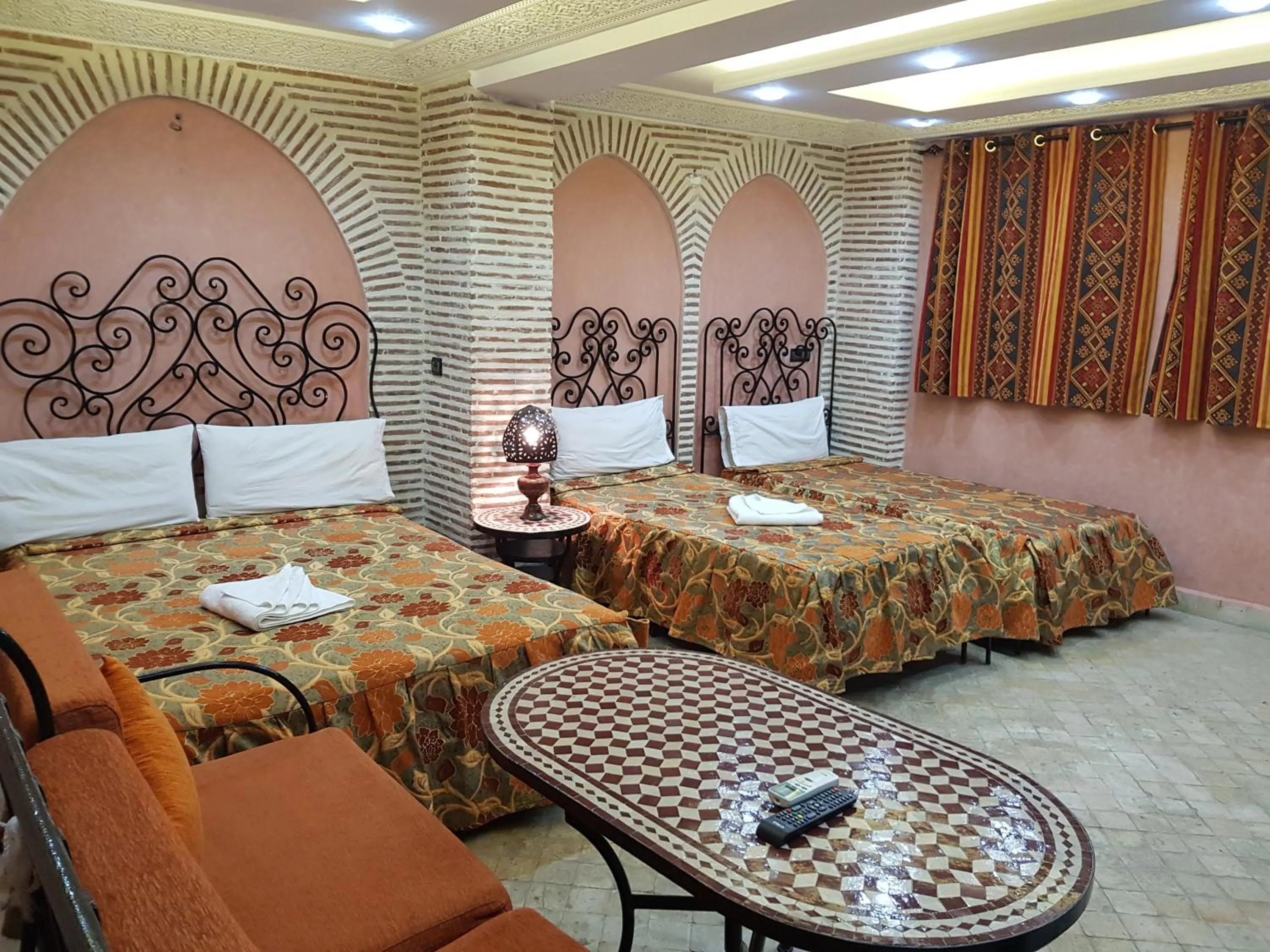 Bed in Hotel Salsabil