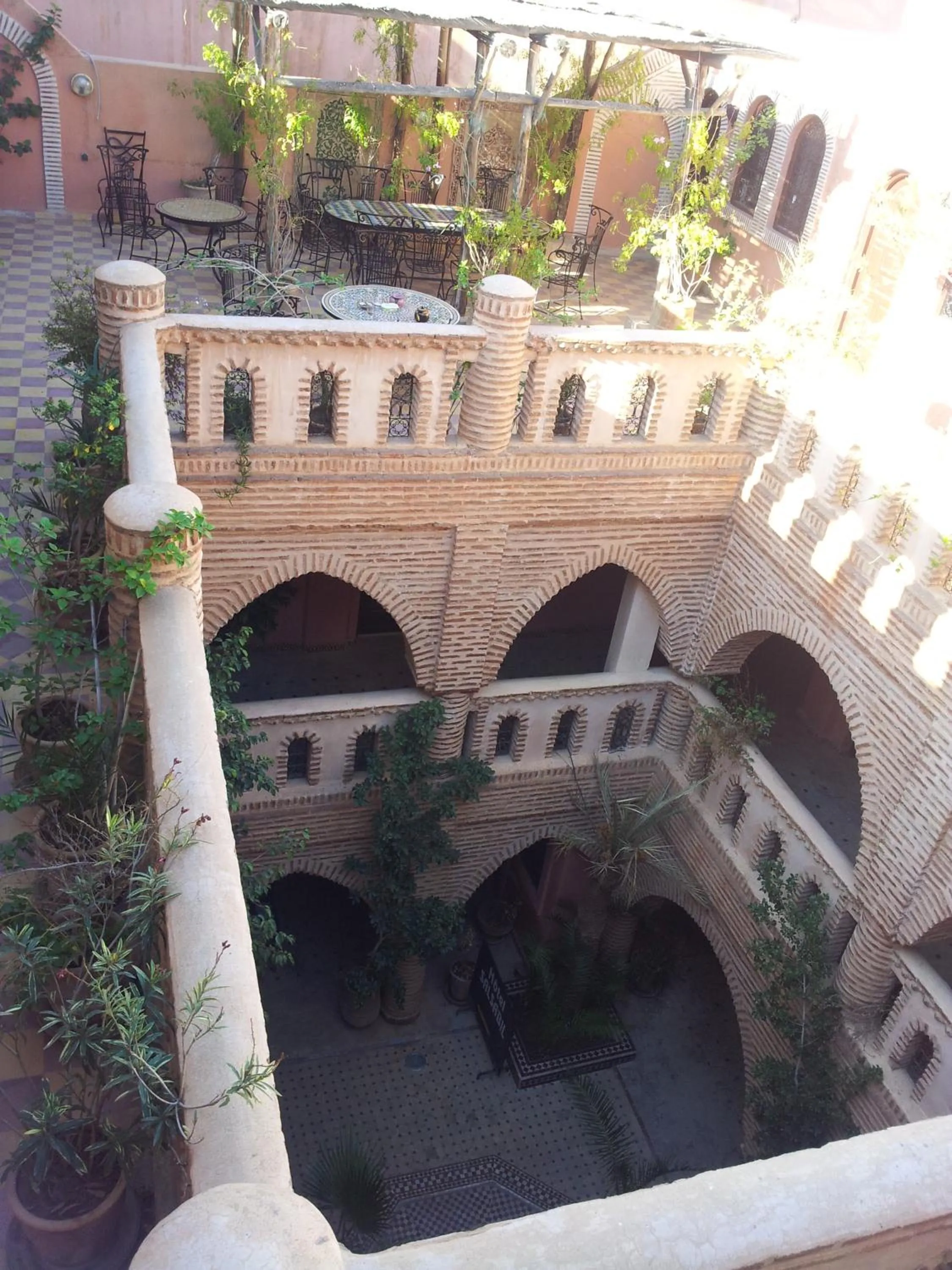 Balcony/Terrace in Hotel Salsabil
