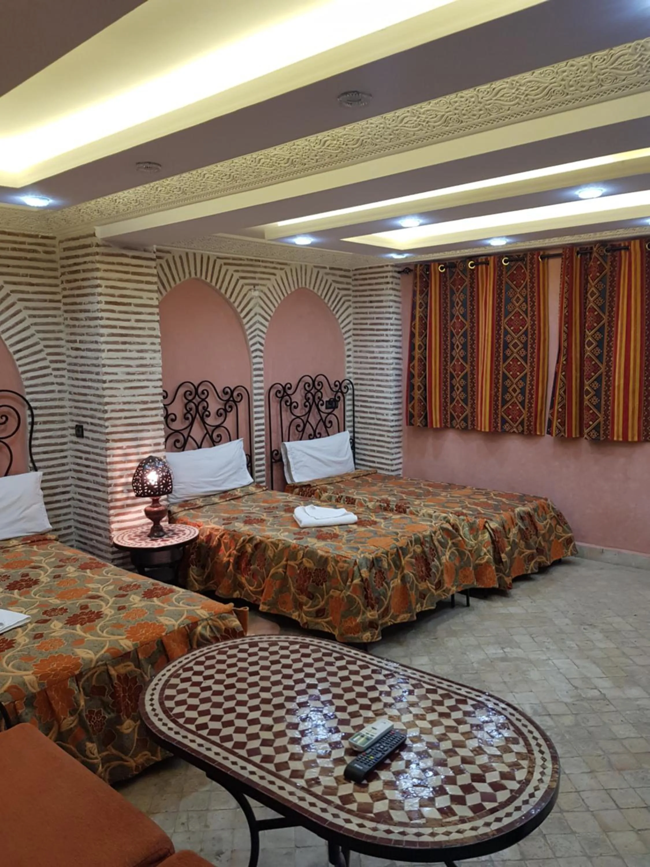 Bed in Hotel Salsabil