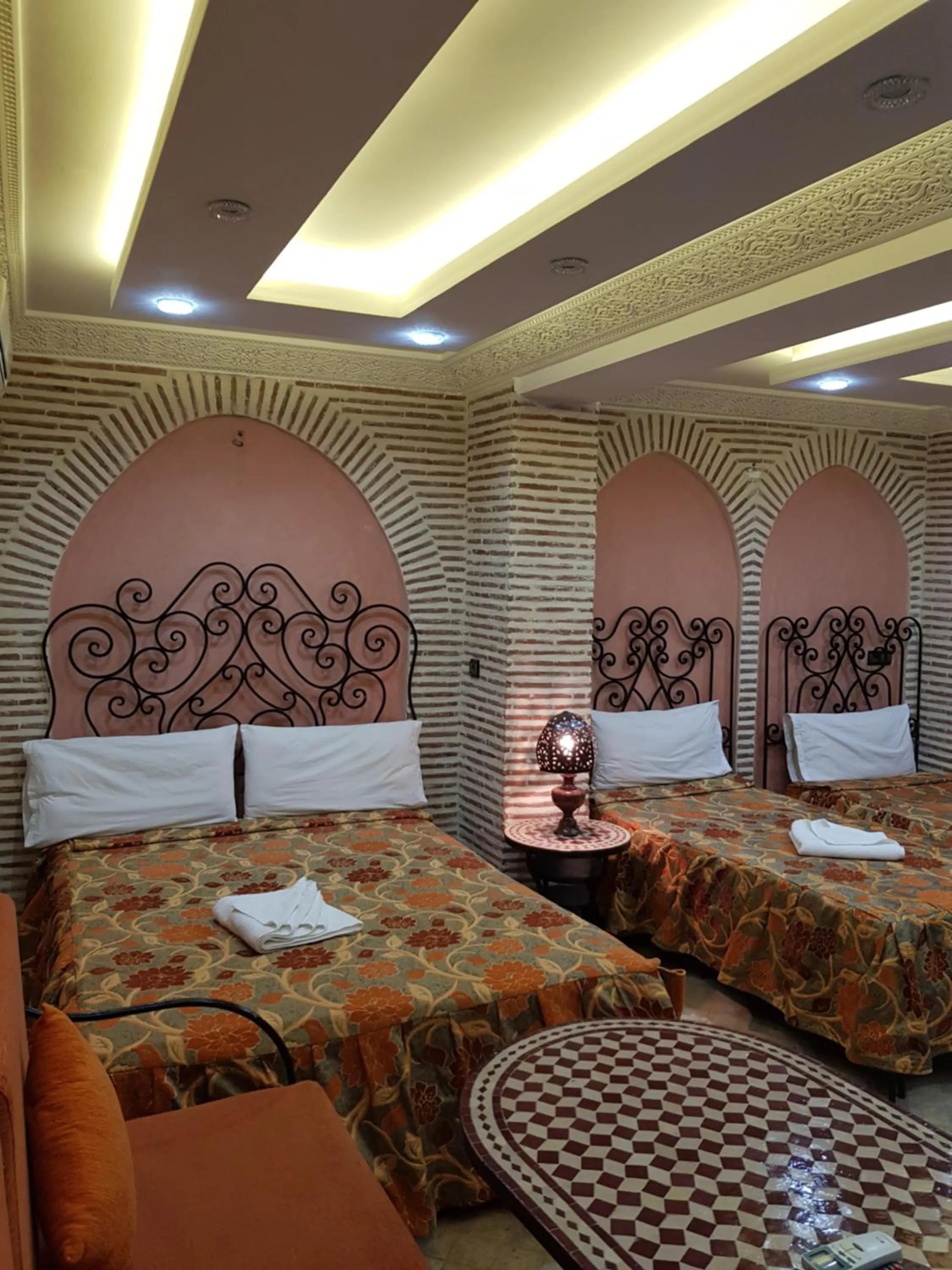 Bed in Hotel Salsabil