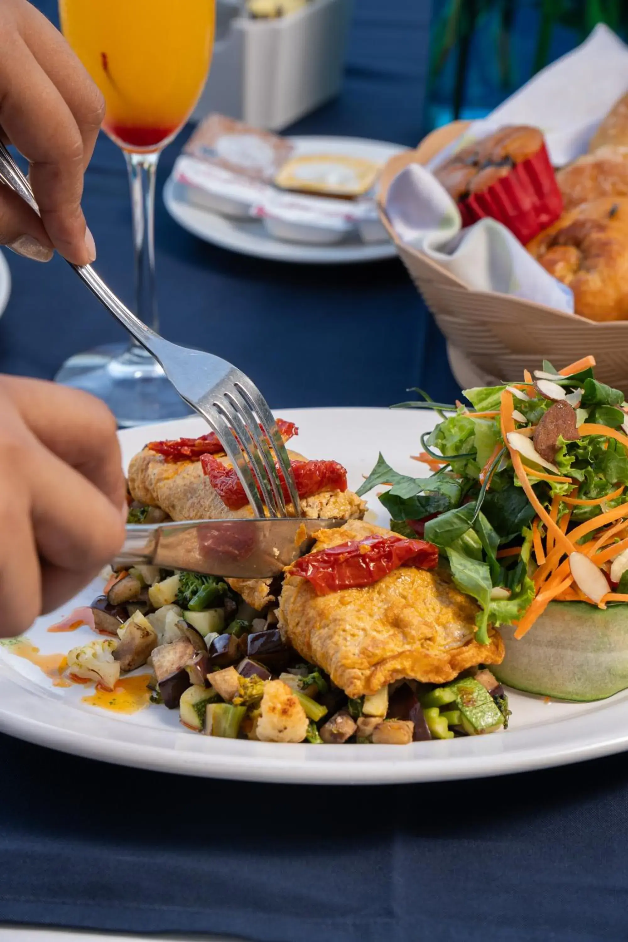 Buffet breakfast in Copacabana Beach Hotel Acapulco Buffet breakfast in Copacabana Beach Hotel Acapulco