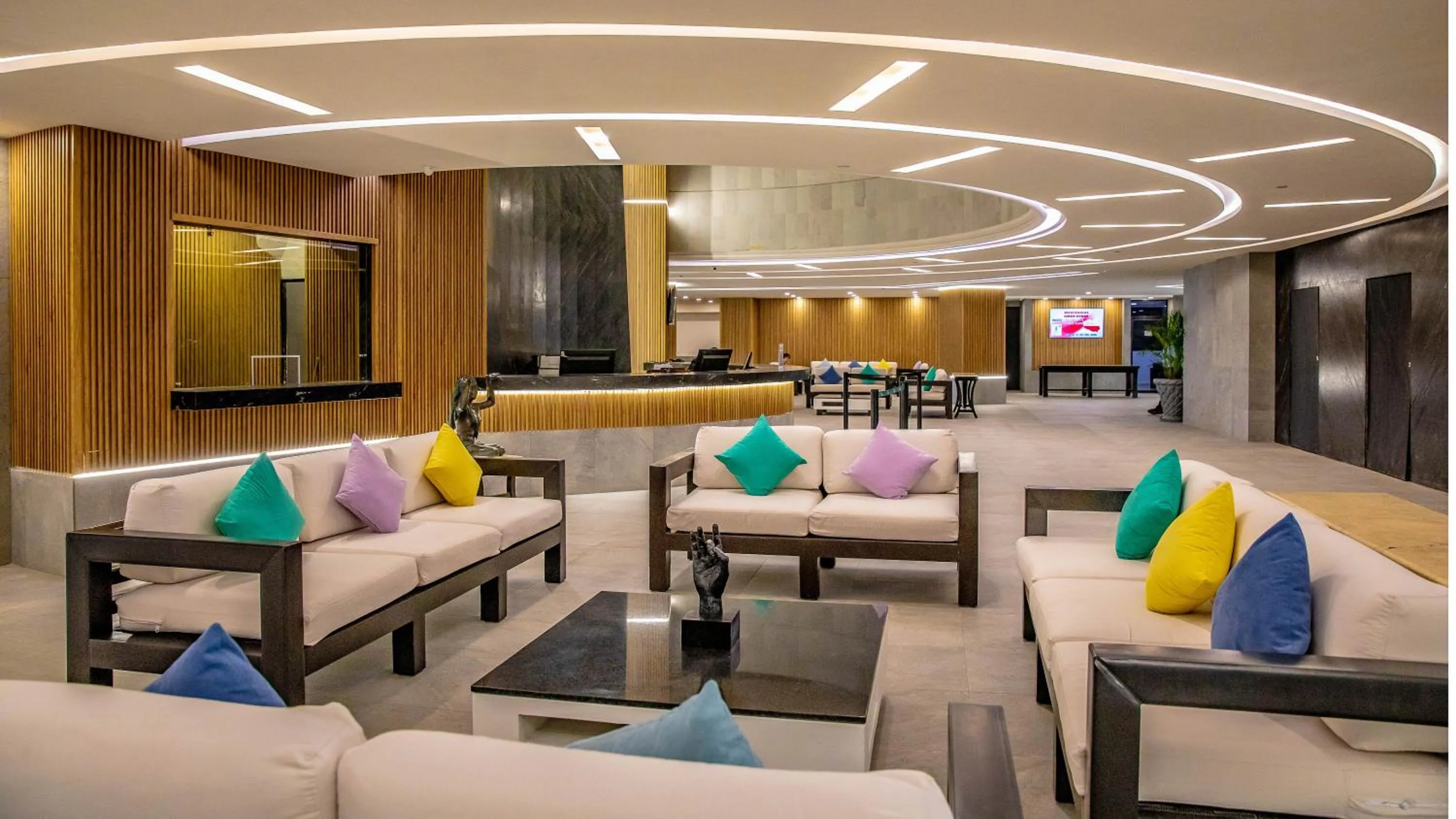 Lobby or reception in Copacabana Beach Hotel Acapulco