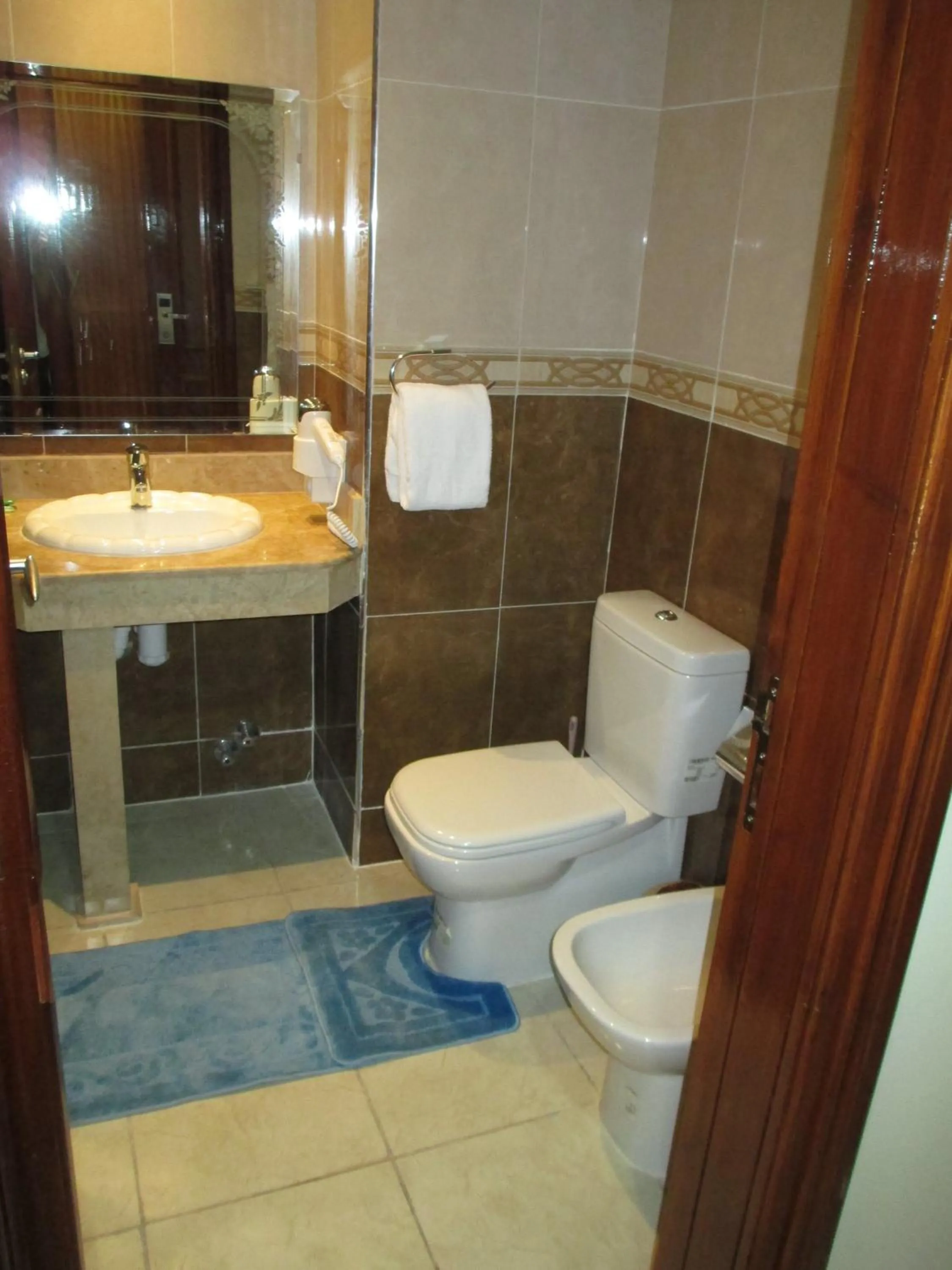 Bathroom in Hotel Gomassine
