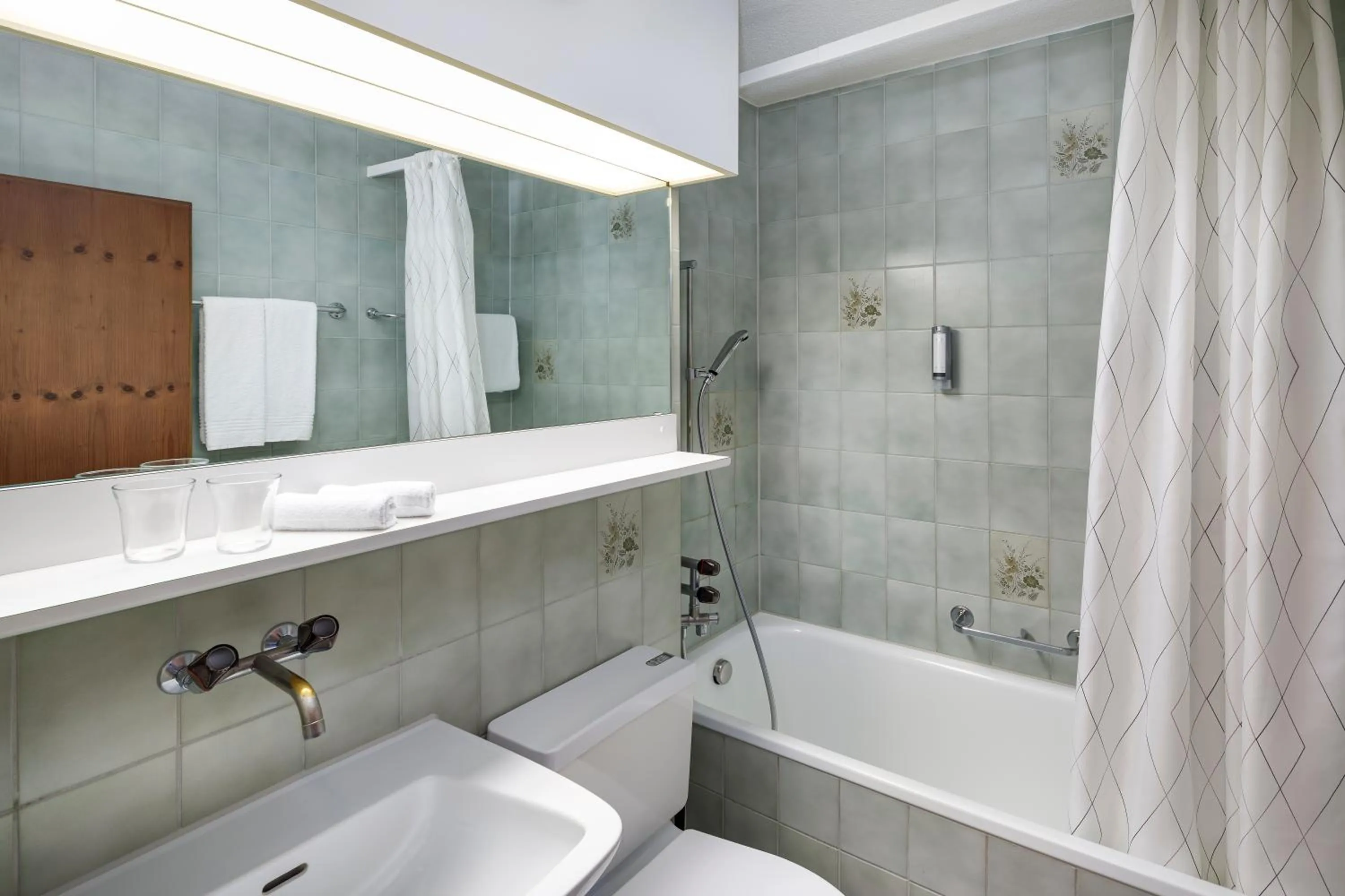 Toilet in Hotel und Naturhaus Bellevue