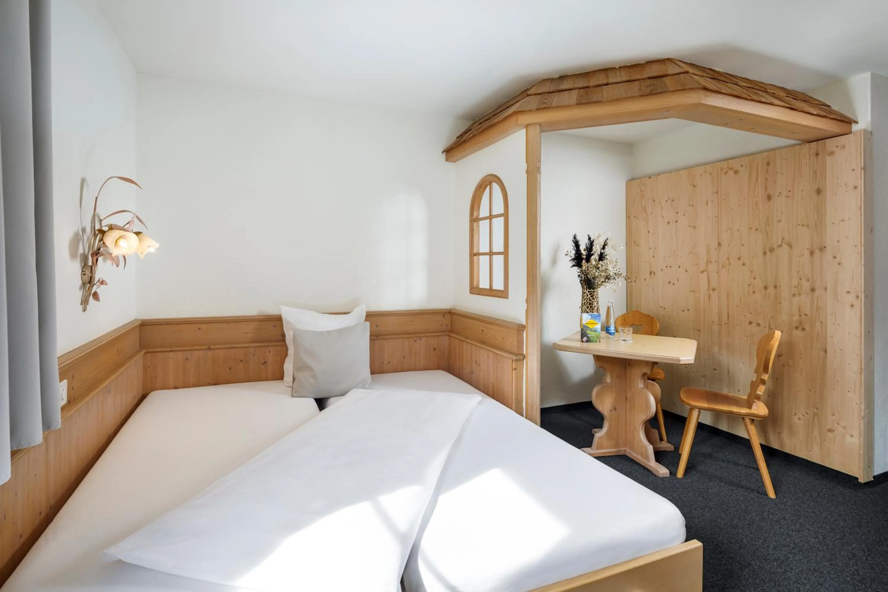 Bed in Hotel und Naturhaus Bellevue