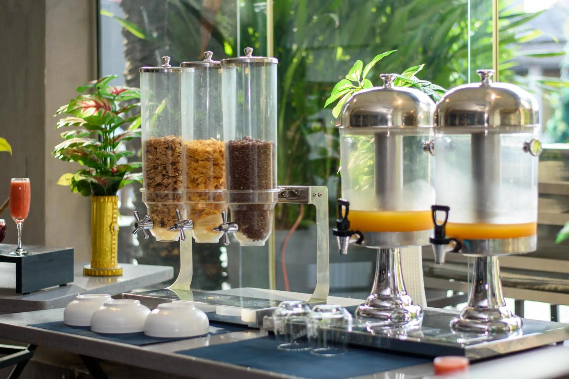 Food and drinks in The Blowfish Hotel