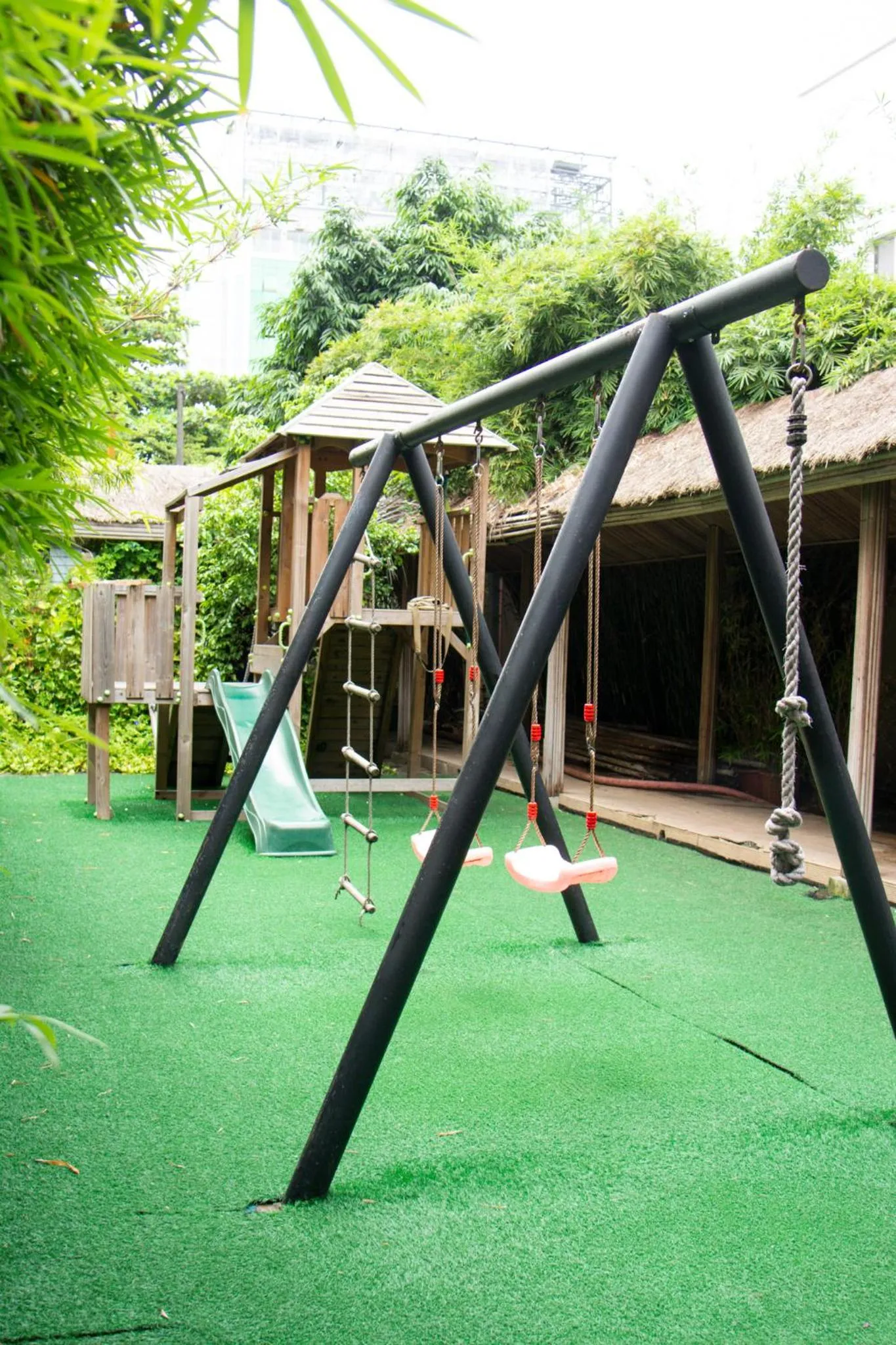 Children play ground in The Blowfish Hotel
