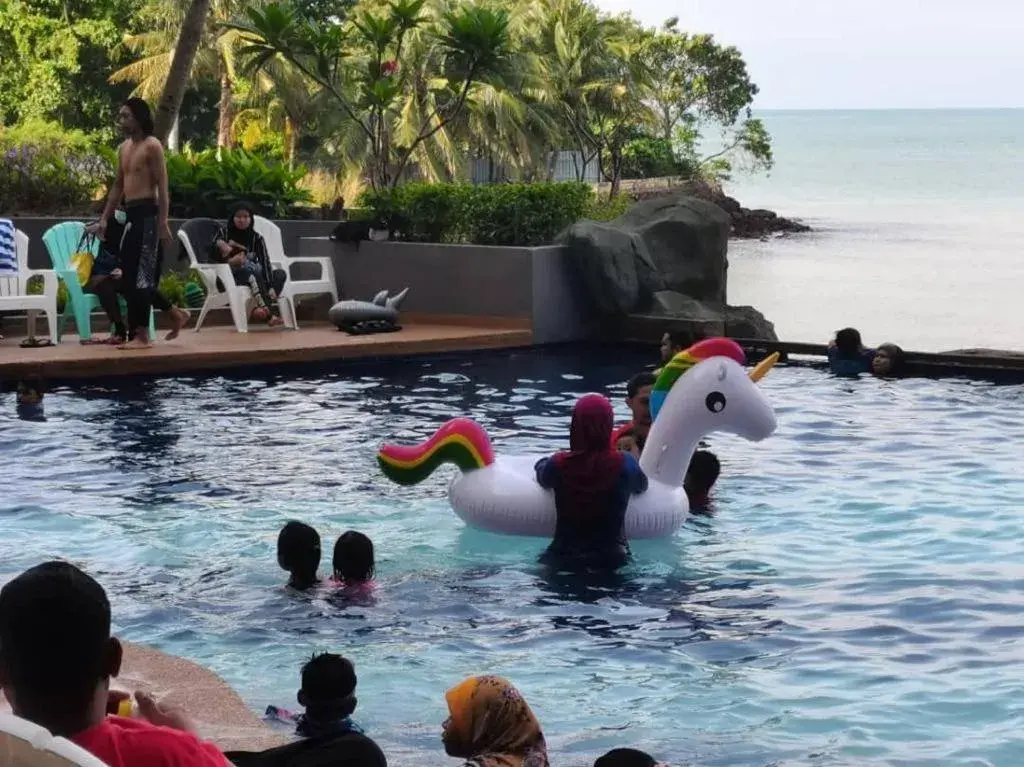 Aqua park in EHSAN SEAVIEW HOTEL PORT DICKSON Aqua park in EHSAN SEAVIEW HOTEL PORT DICKSON