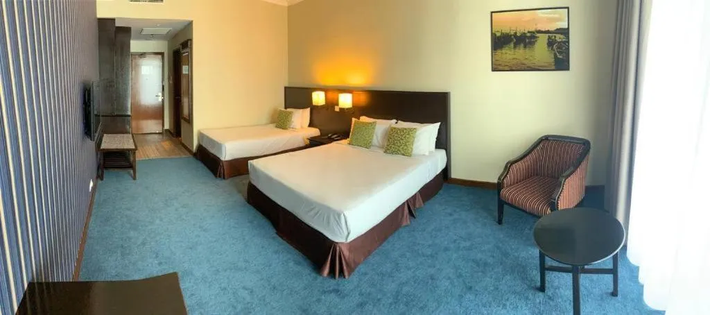 Bed in EHSAN SEAVIEW HOTEL PORT DICKSON