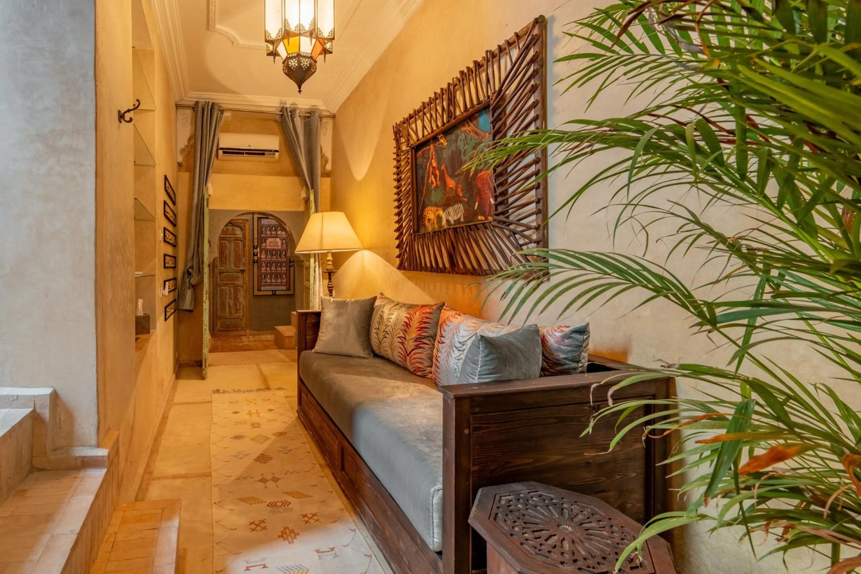 Seating area in Riad Yamina52