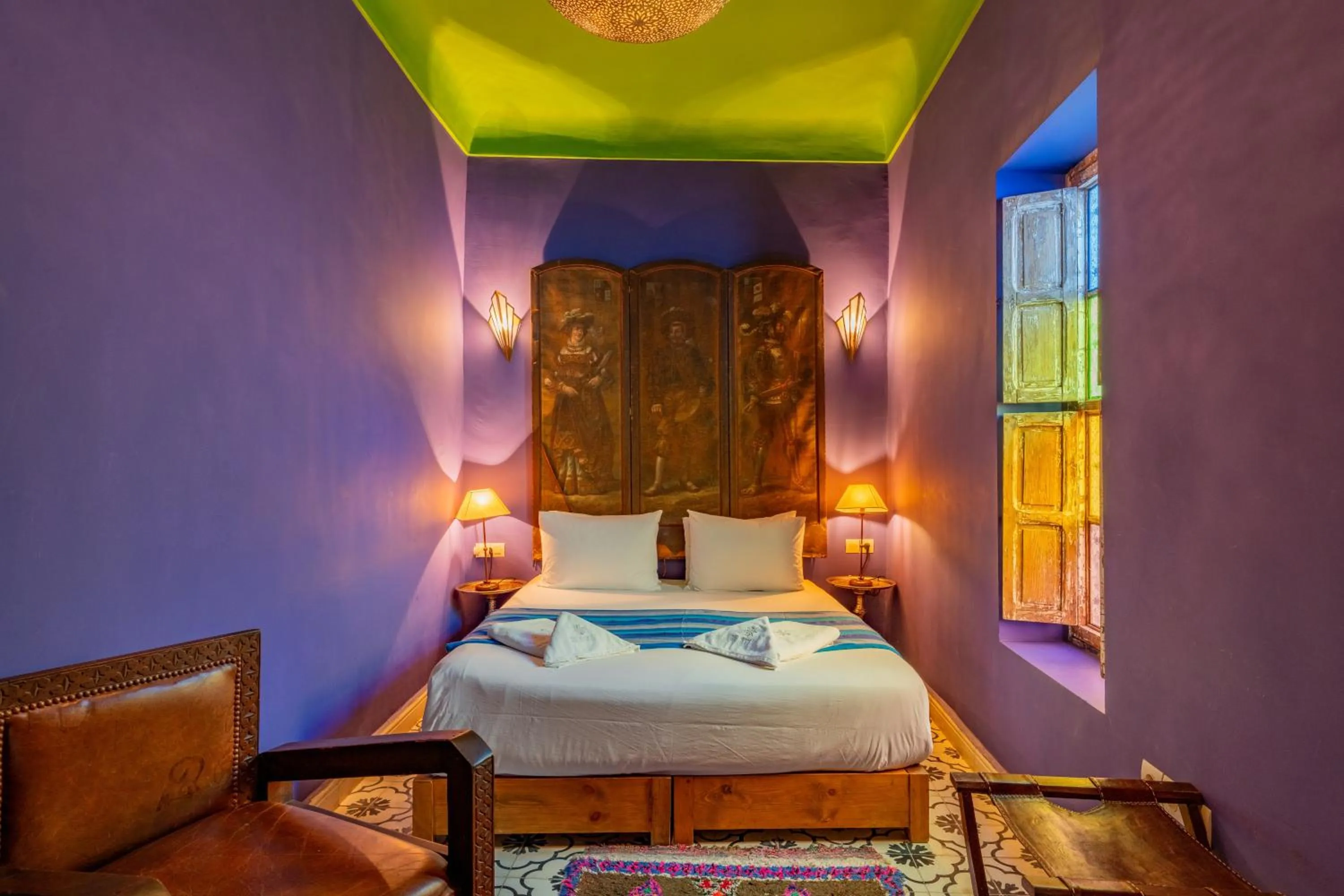 Bed in Riad Yamina52