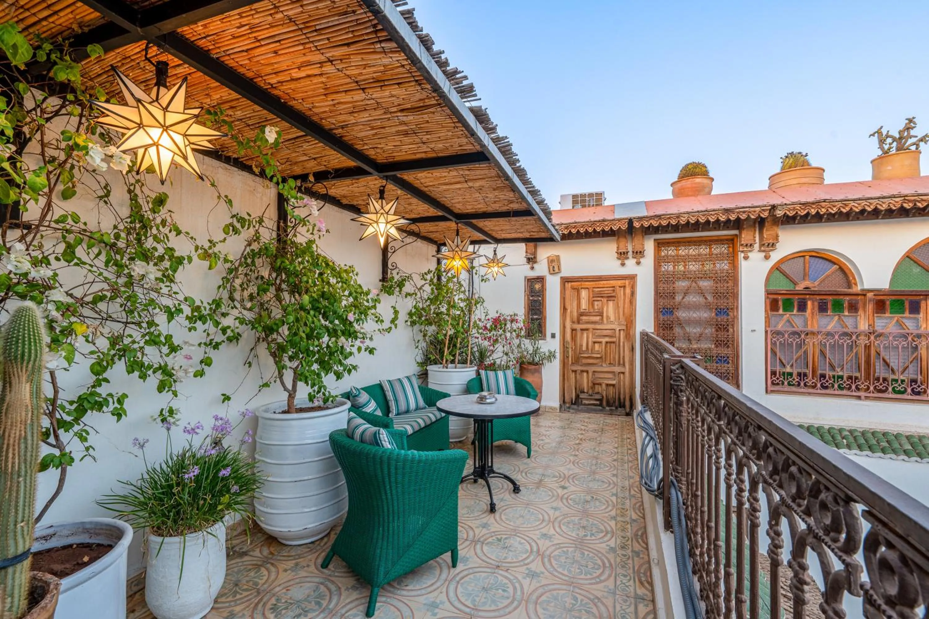 Balcony/Terrace in Riad Yamina52