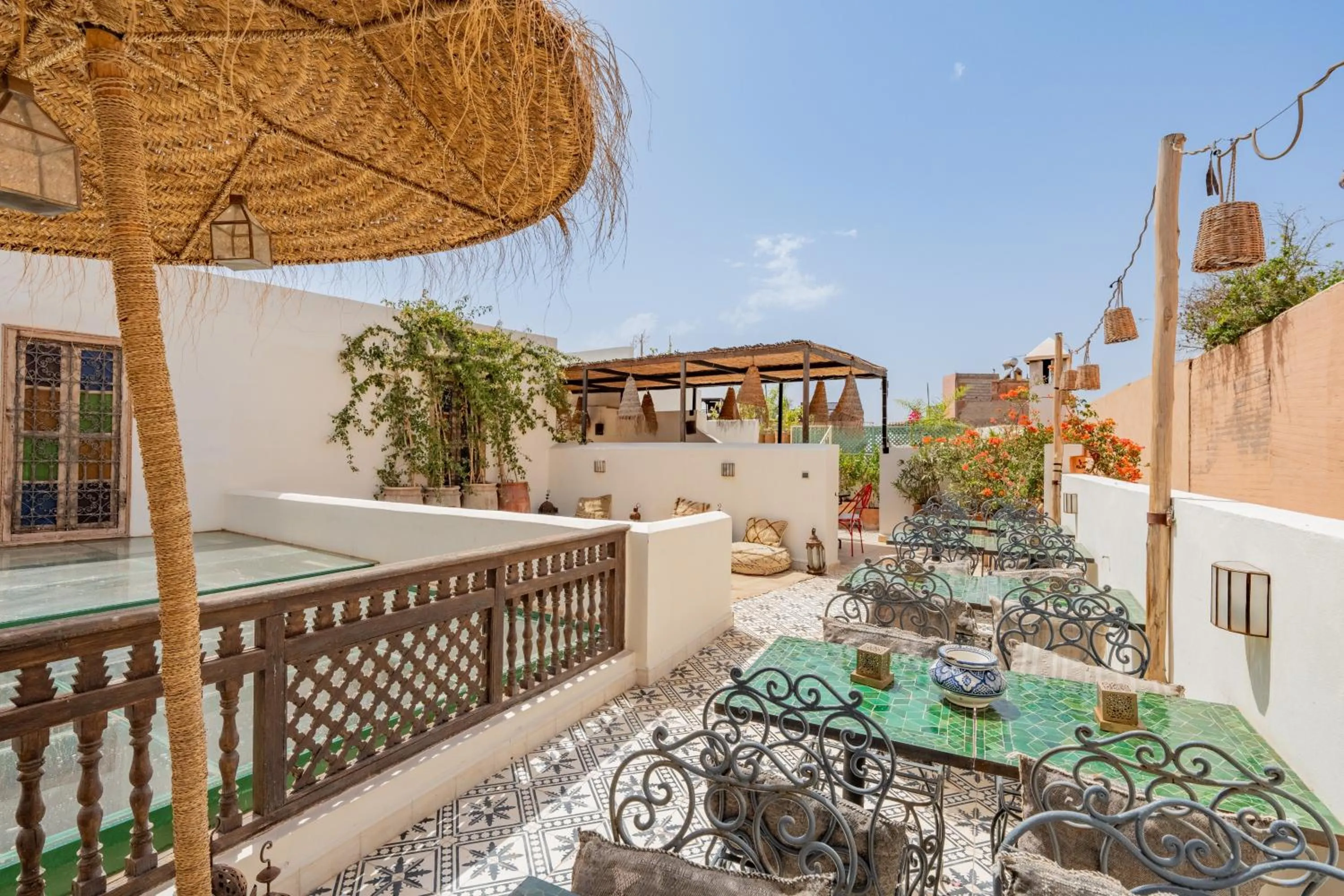 Balcony/Terrace in Riad Yamina52