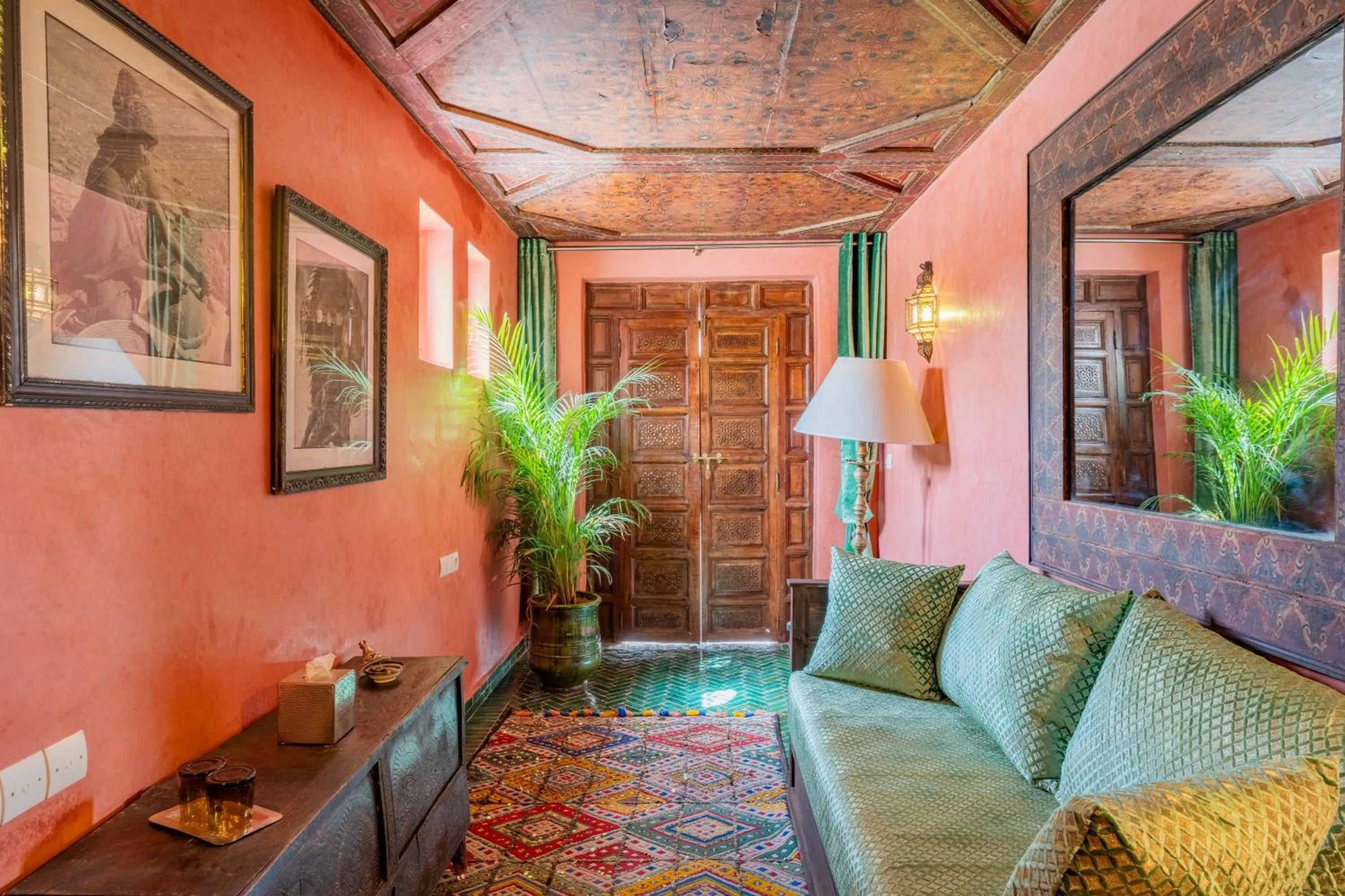 Seating area in Riad Yamina52