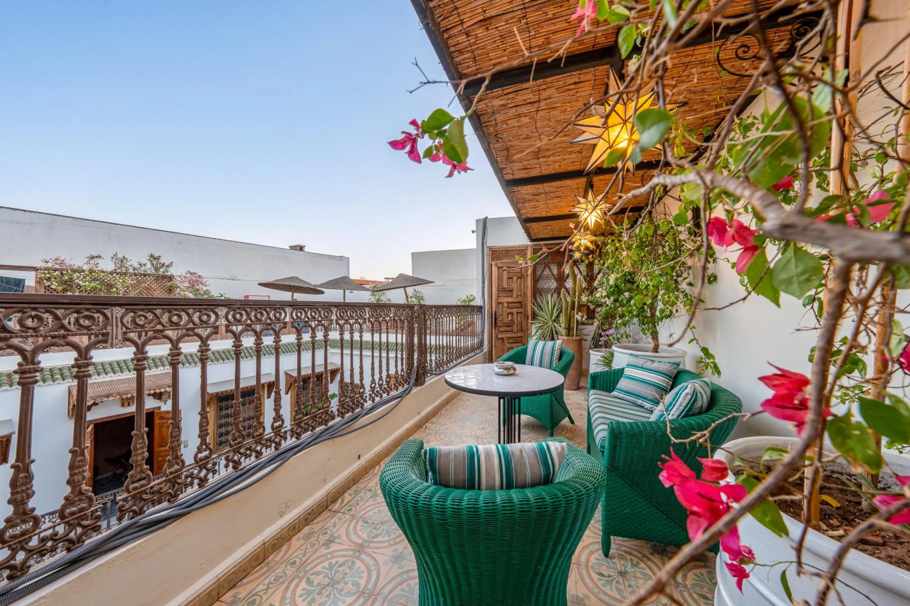 Balcony/Terrace in Riad Yamina52