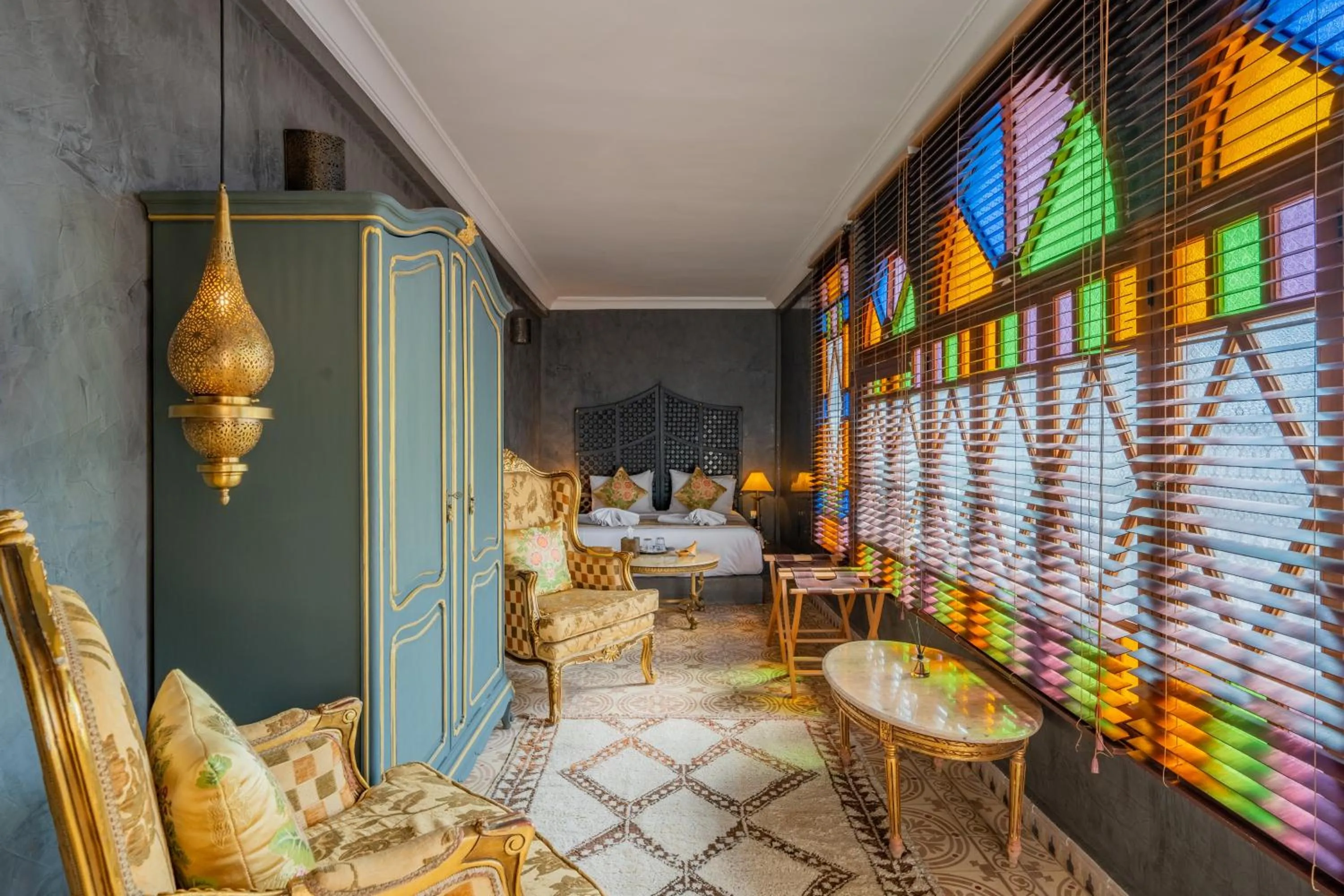 Living room in Riad Yamina52