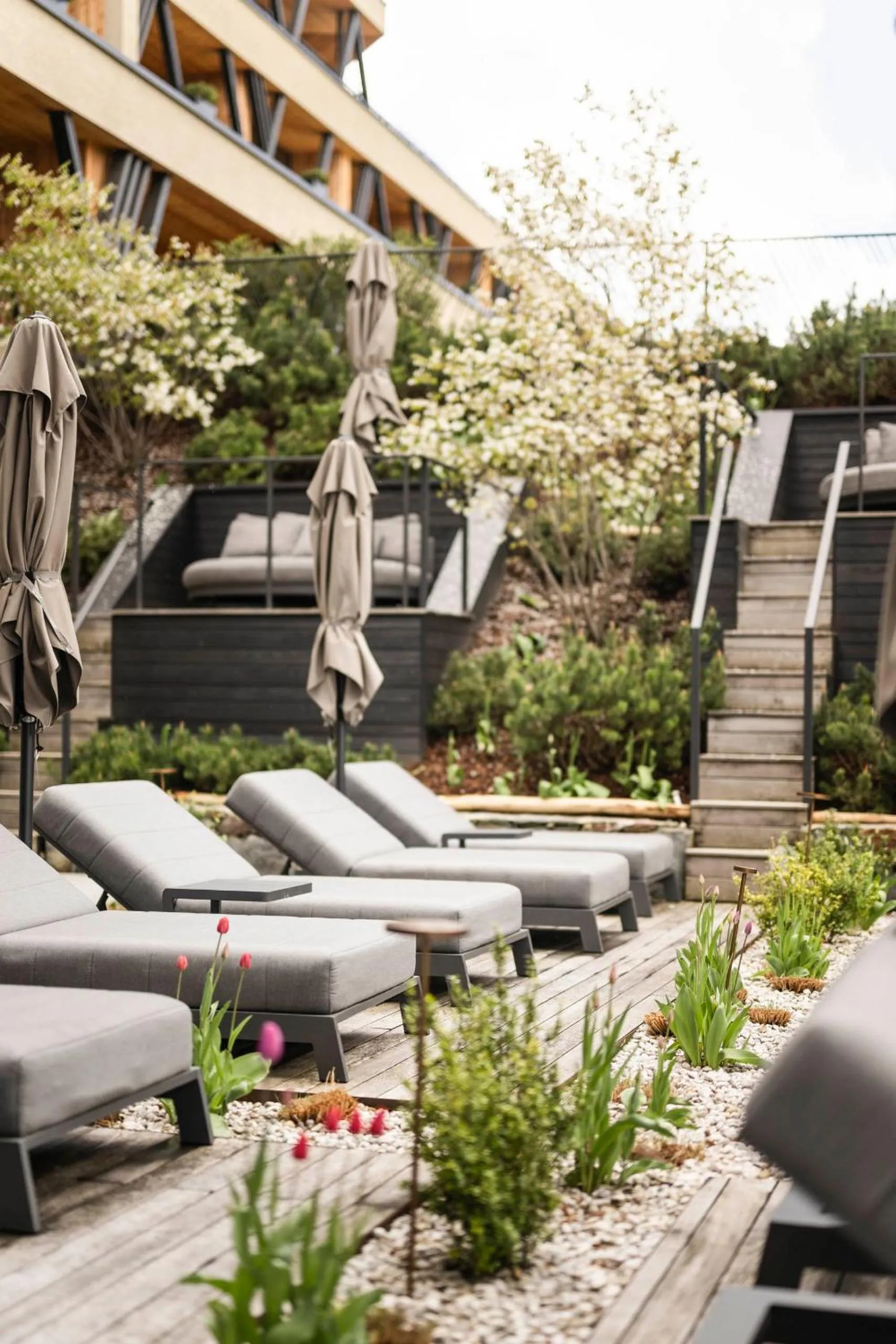 Swimming pool in Santre dolomythic home